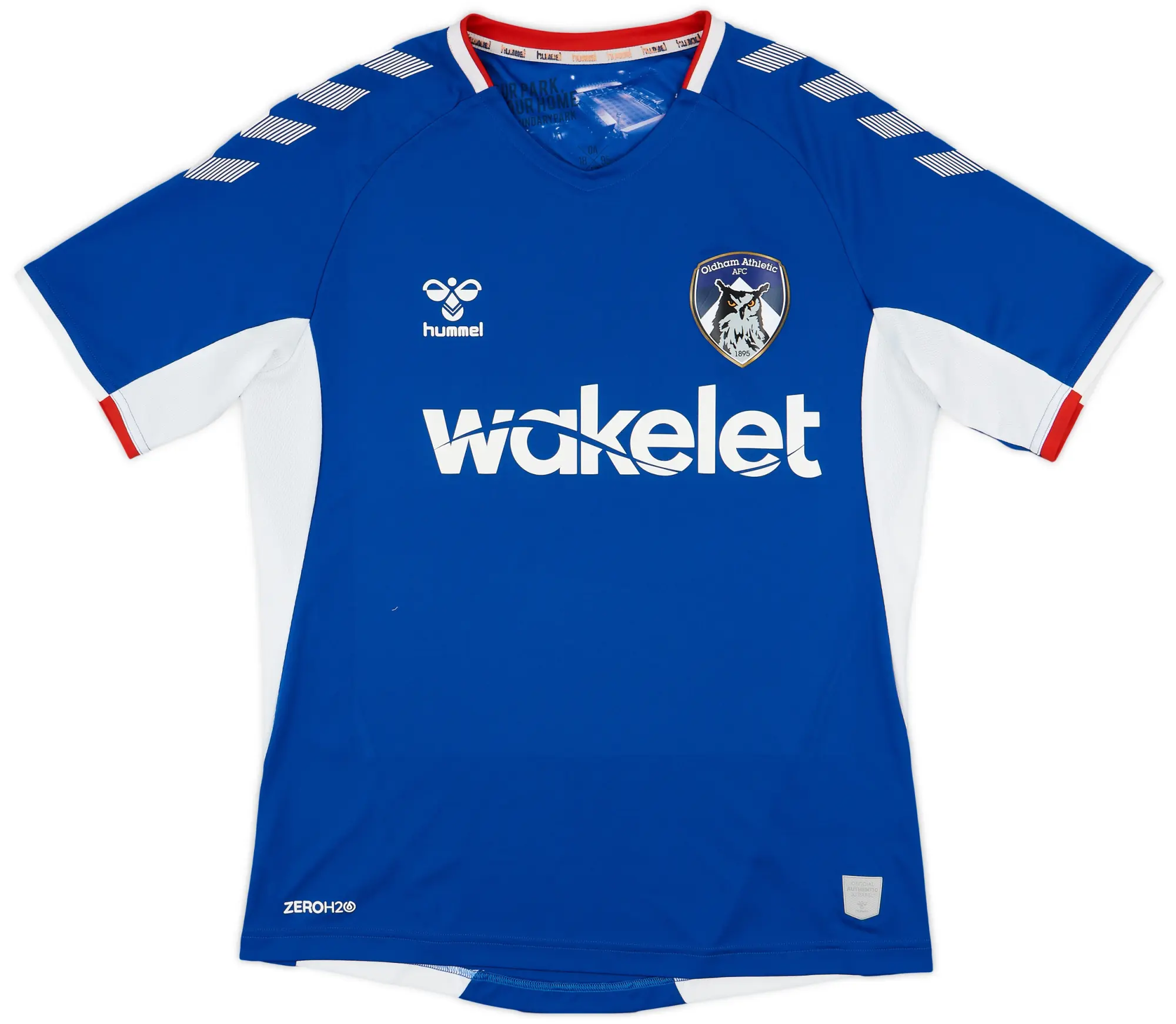 Hummel 2019-20 Oldham Home Shirt - 8/10 - (M)