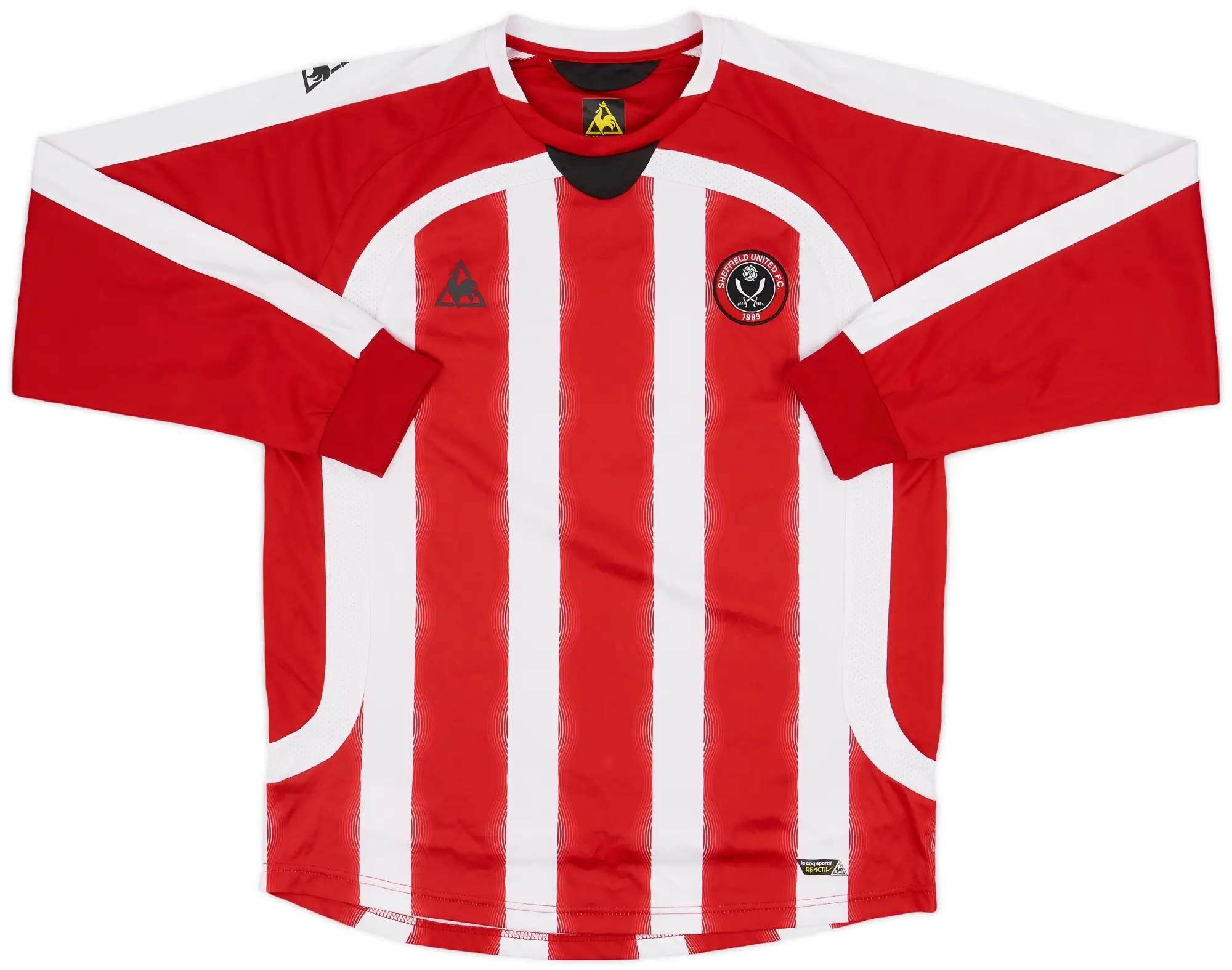 LeCoqSportif 2008-09 Sheffield United Home L/S Shirt - 10/10 - (L)
