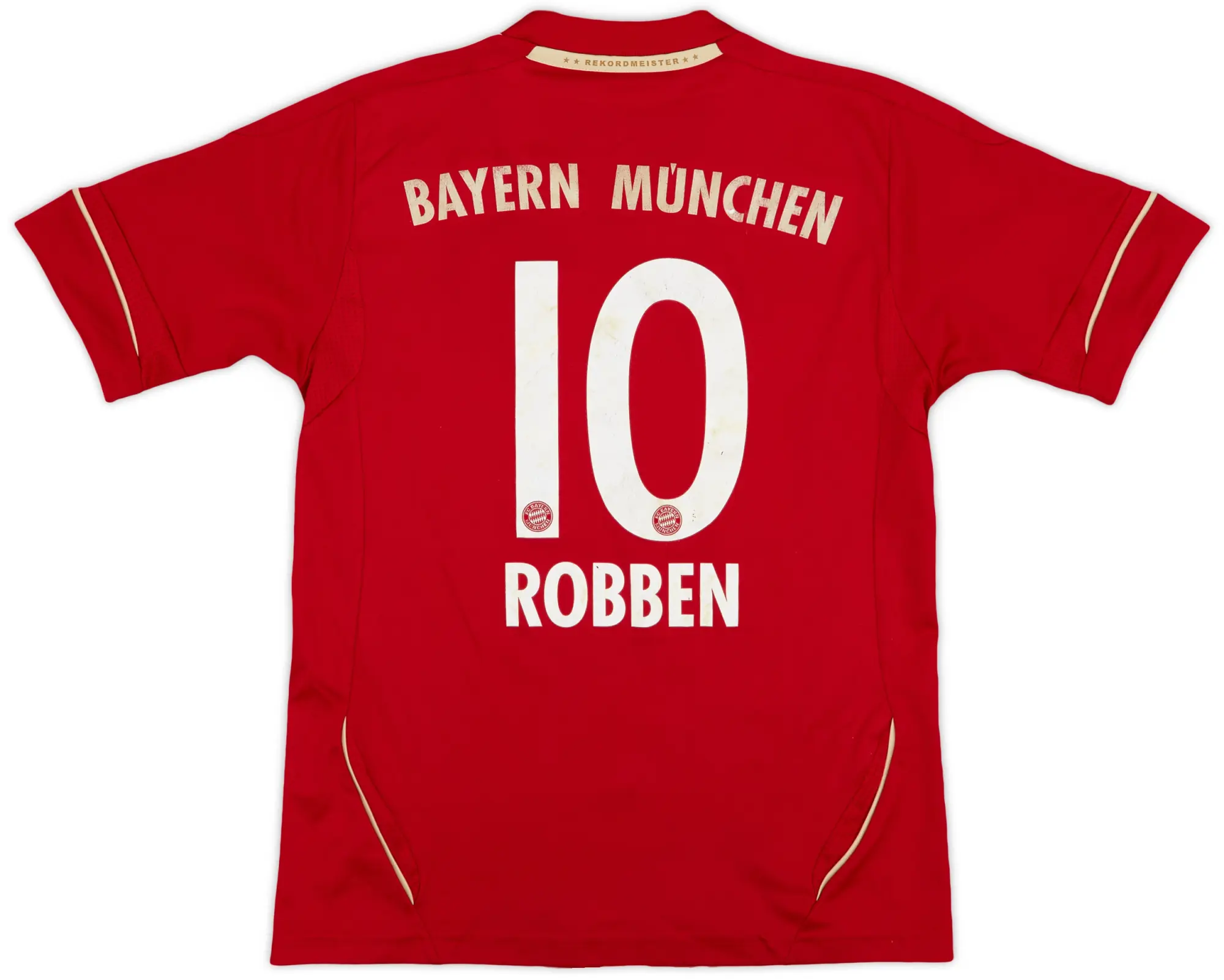 adidas 2011-13 Bayern Munich Home Shirt Robben #10 - 6/10 - (S.Boys)
