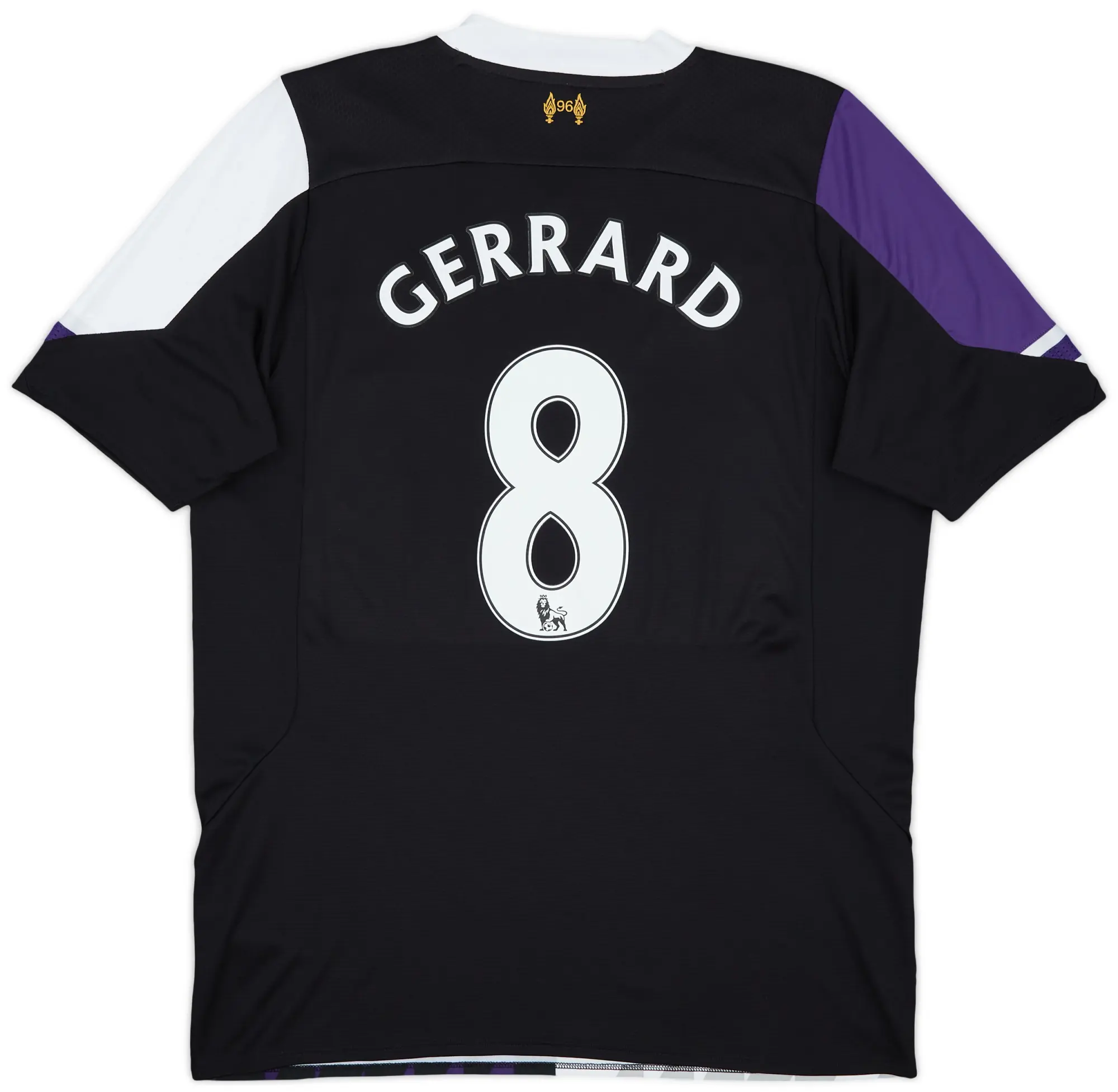 2013-14 Liverpool Third Shirt Gerrard #8 - 10/10 - (XL)