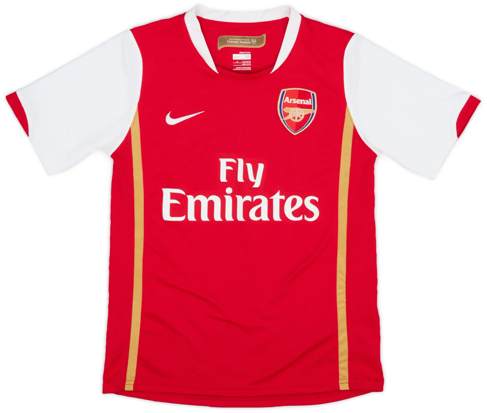 Nike 2006-08 Arsenal Home Shirt - 9/10 - (M.Boys)