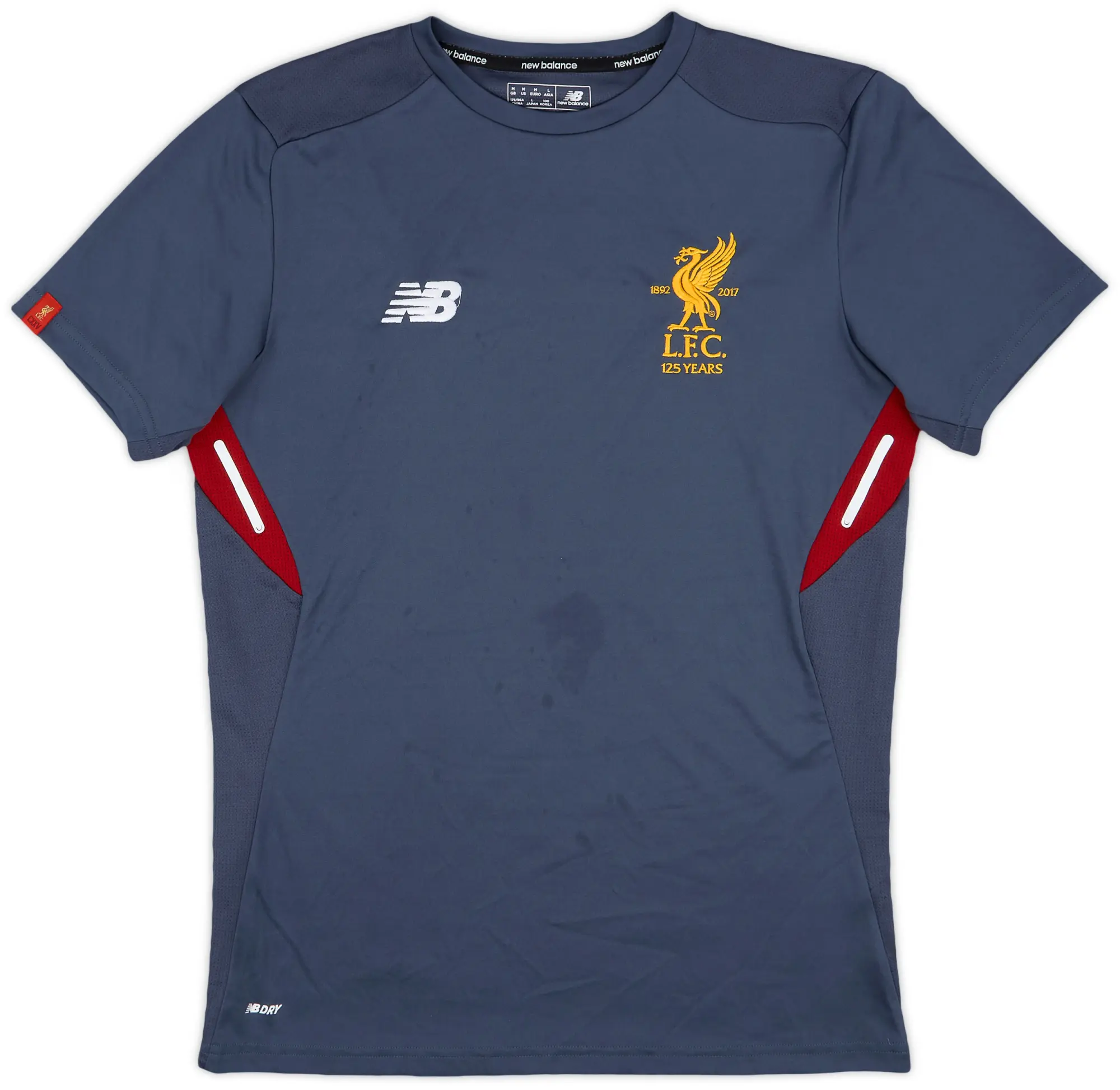 2017-18 Liverpool New Balance Training Shirt - 6/10 - (M)