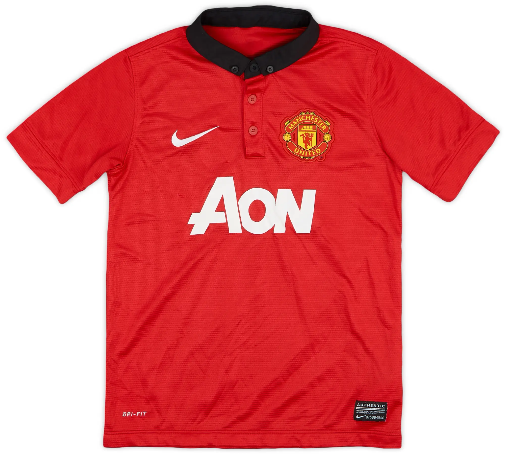 Nike 2013-14 Manchester United Home Shirt - 8/10 - (S.Boys)