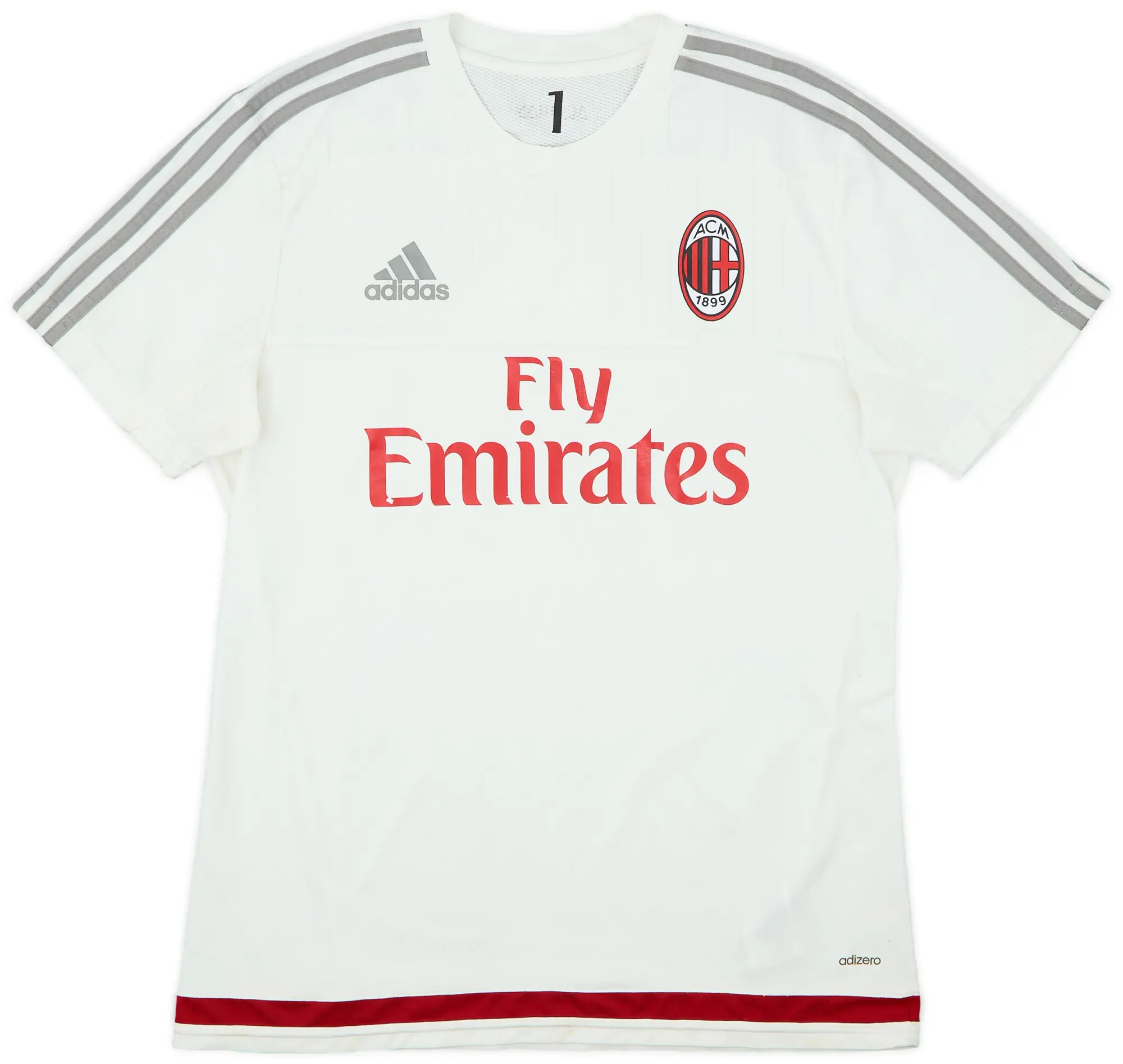 adidas 2015-16 AC Milan adizero Training Shirt - 6/10 - (M)
