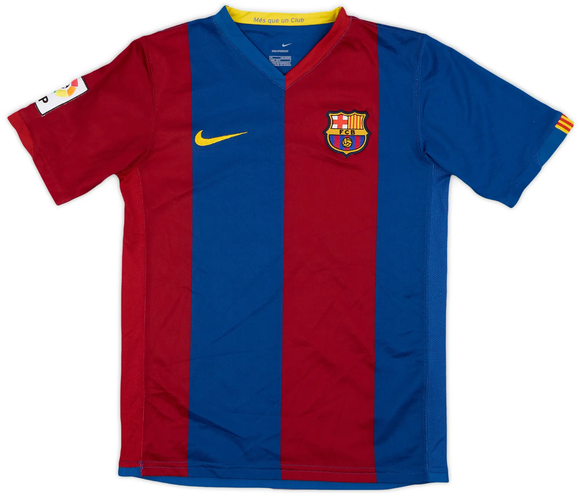 Nike 2006-07 Barcelona Home Shirt - 9/10 - (M.Boys)
