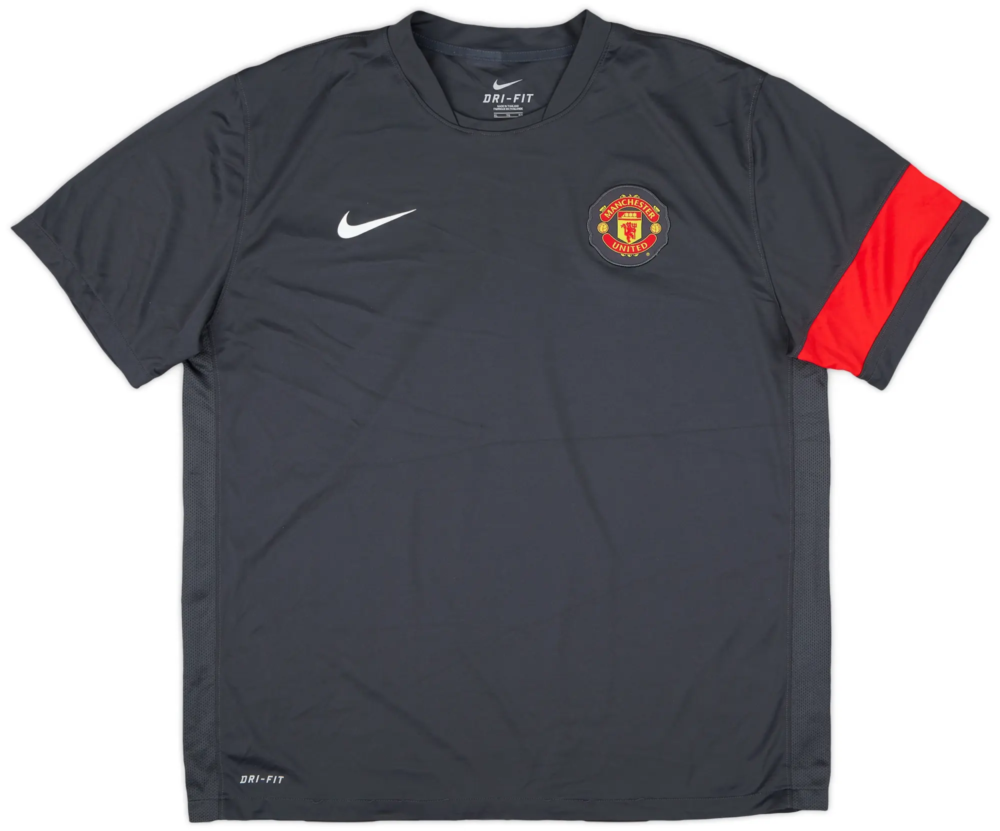 2010-11 Manchester United Nike Polo Shirt - 8/10 - (L)