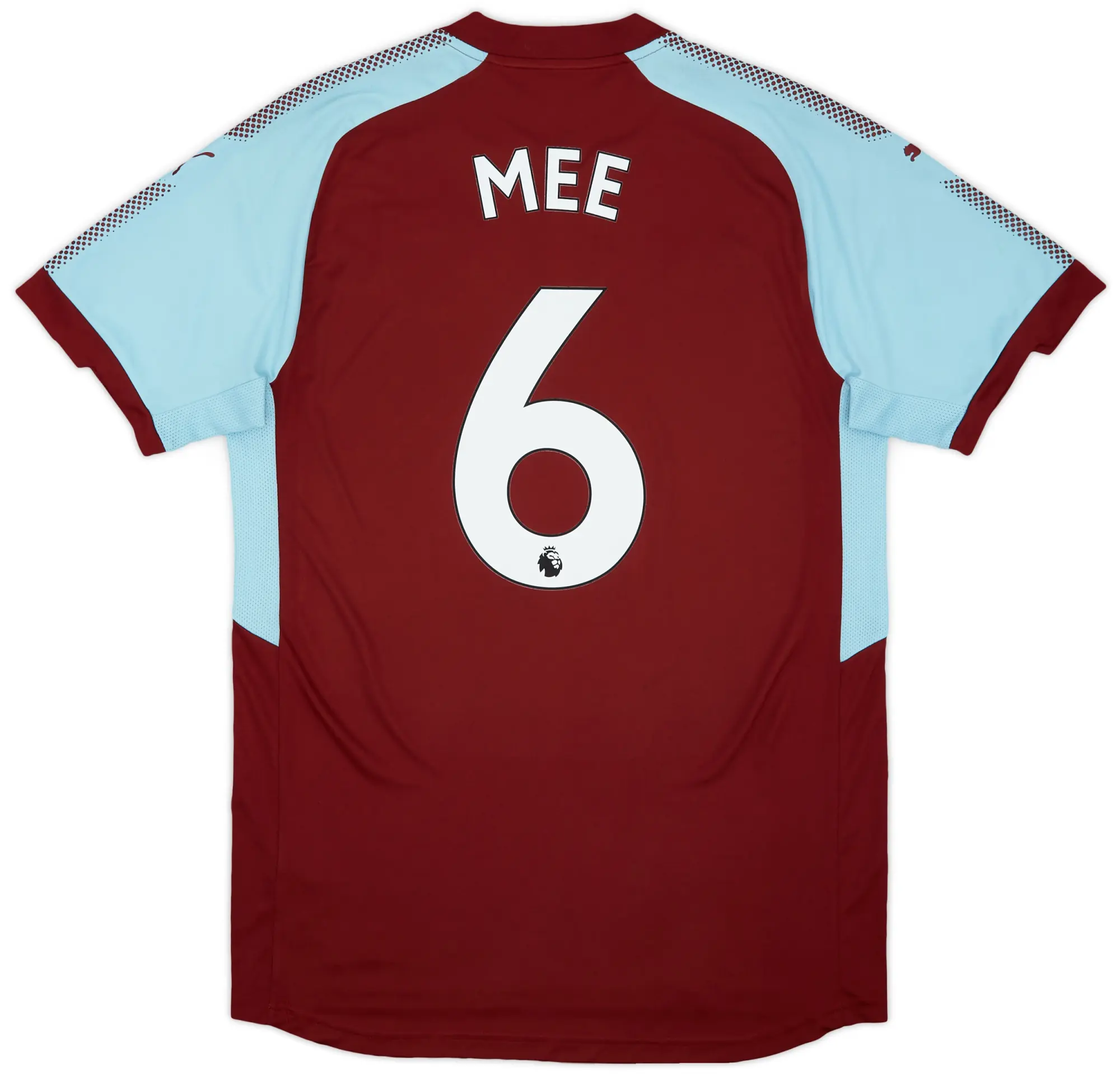 Puma 2017-18 Burnley Home Shirt Mee #6 - 8/10 - (L)