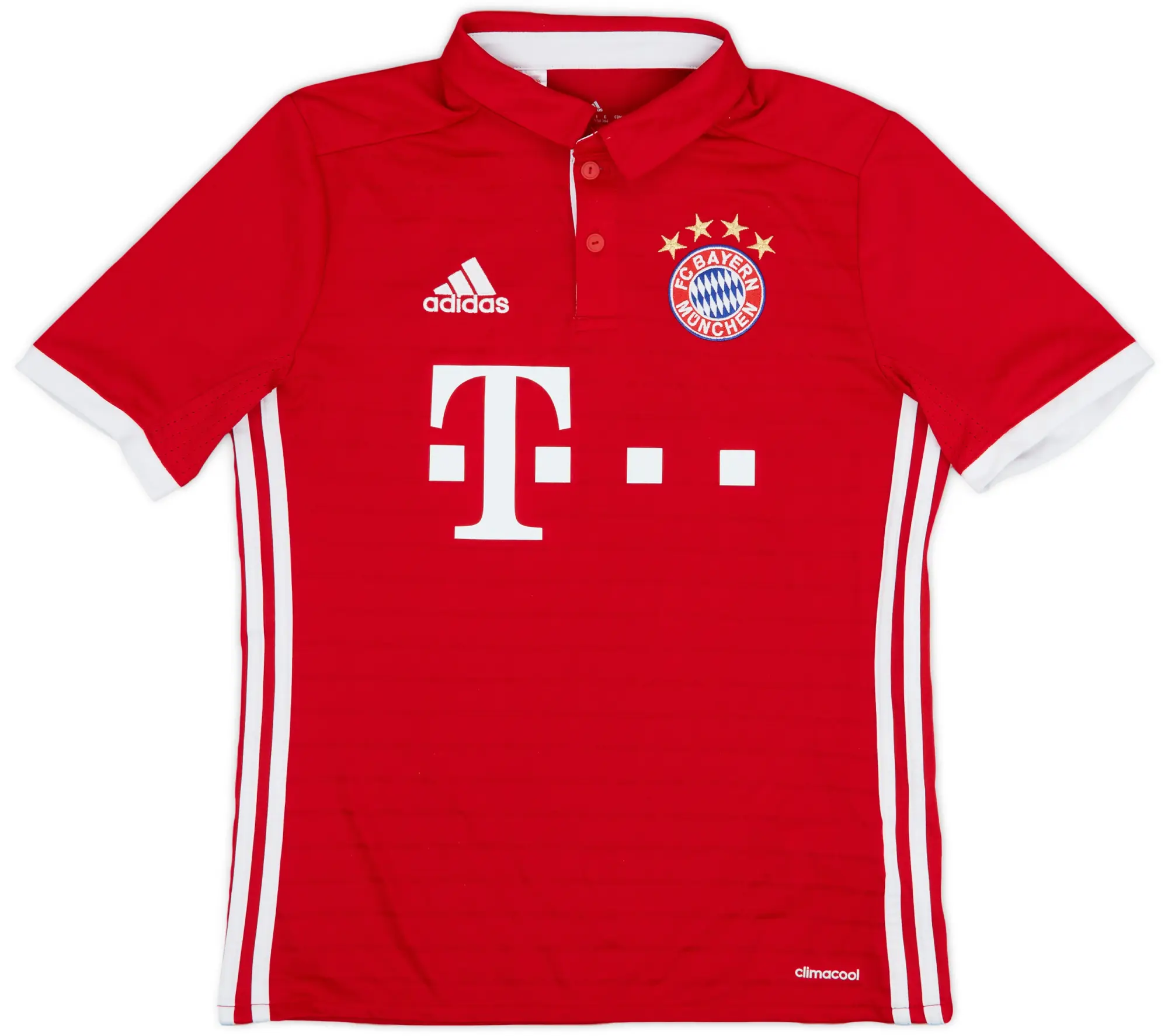 adidas 2016-17 Bayern Munich Home Shirt - 9/10 - (L.Boys)