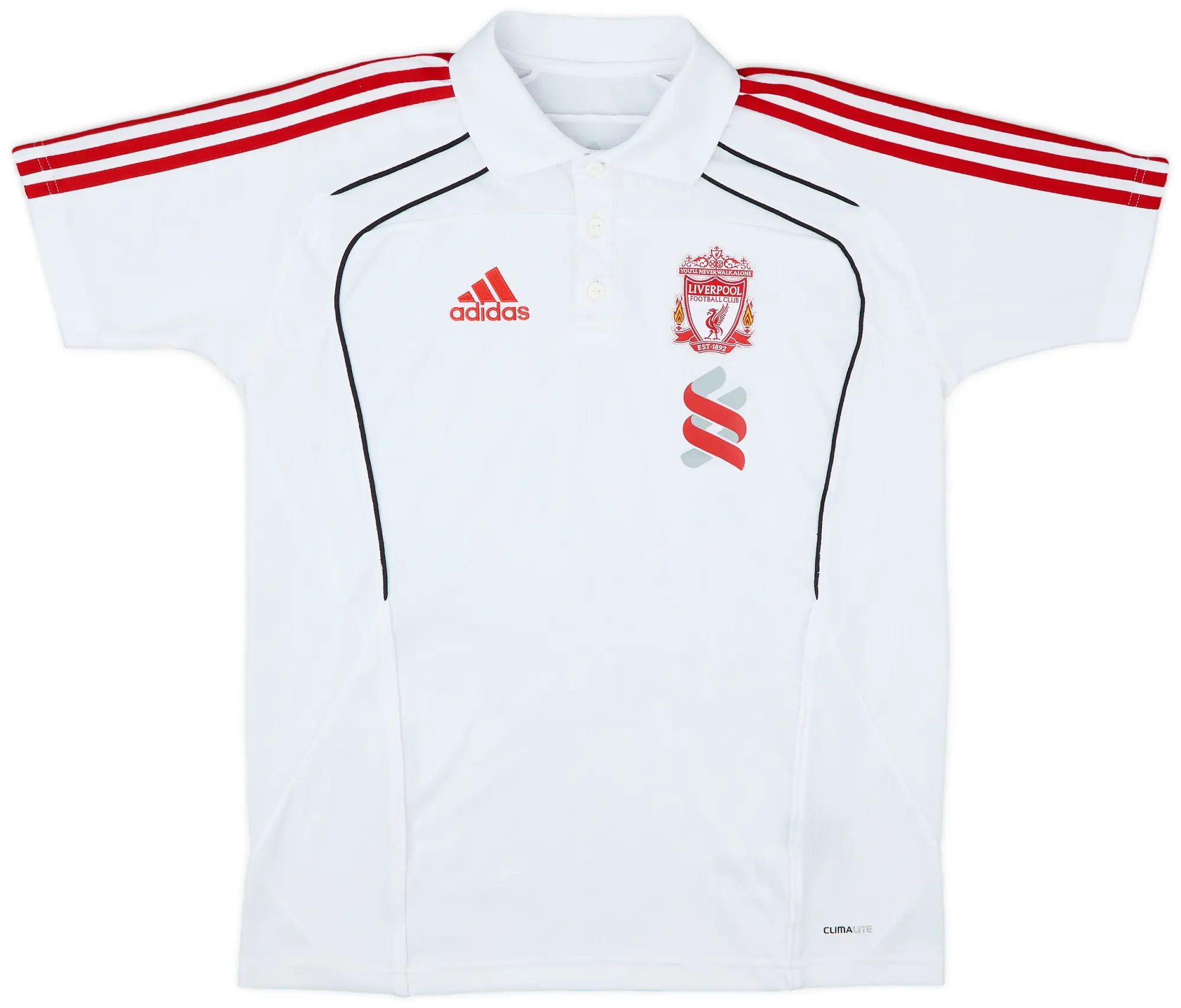 2010-11 Liverpool adidas Polo Shirt - 8/10 - (M)