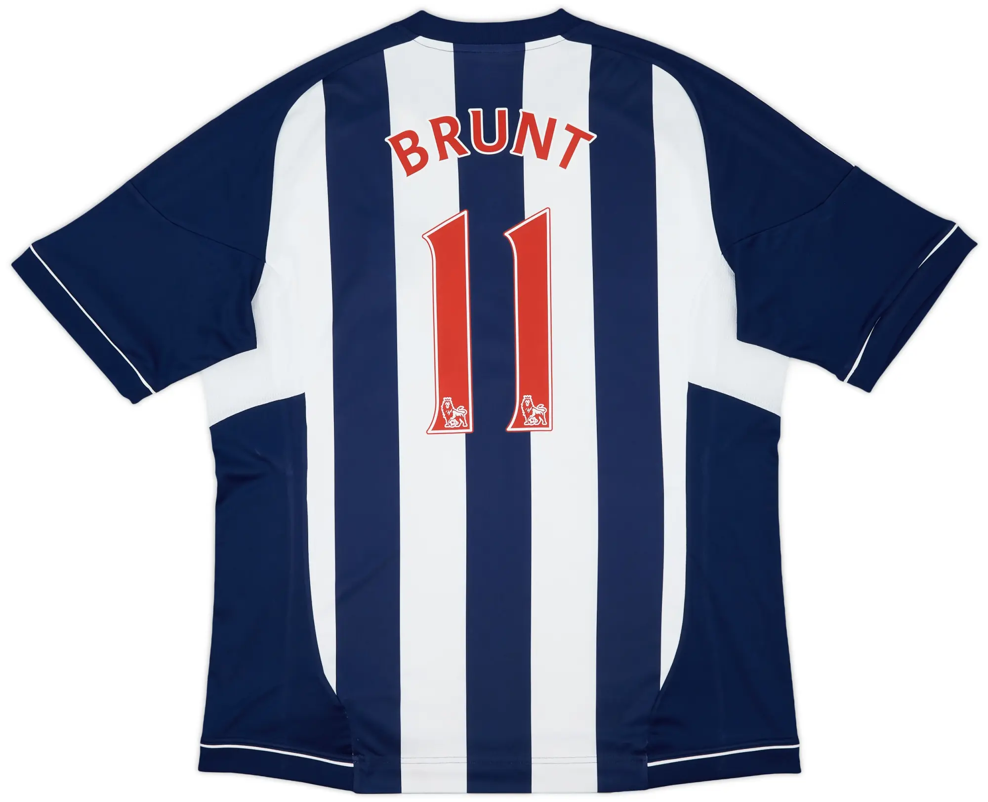 adidas 2012-13 West Brom Home Shirt Brunt #11 - 8/10 - (XL)