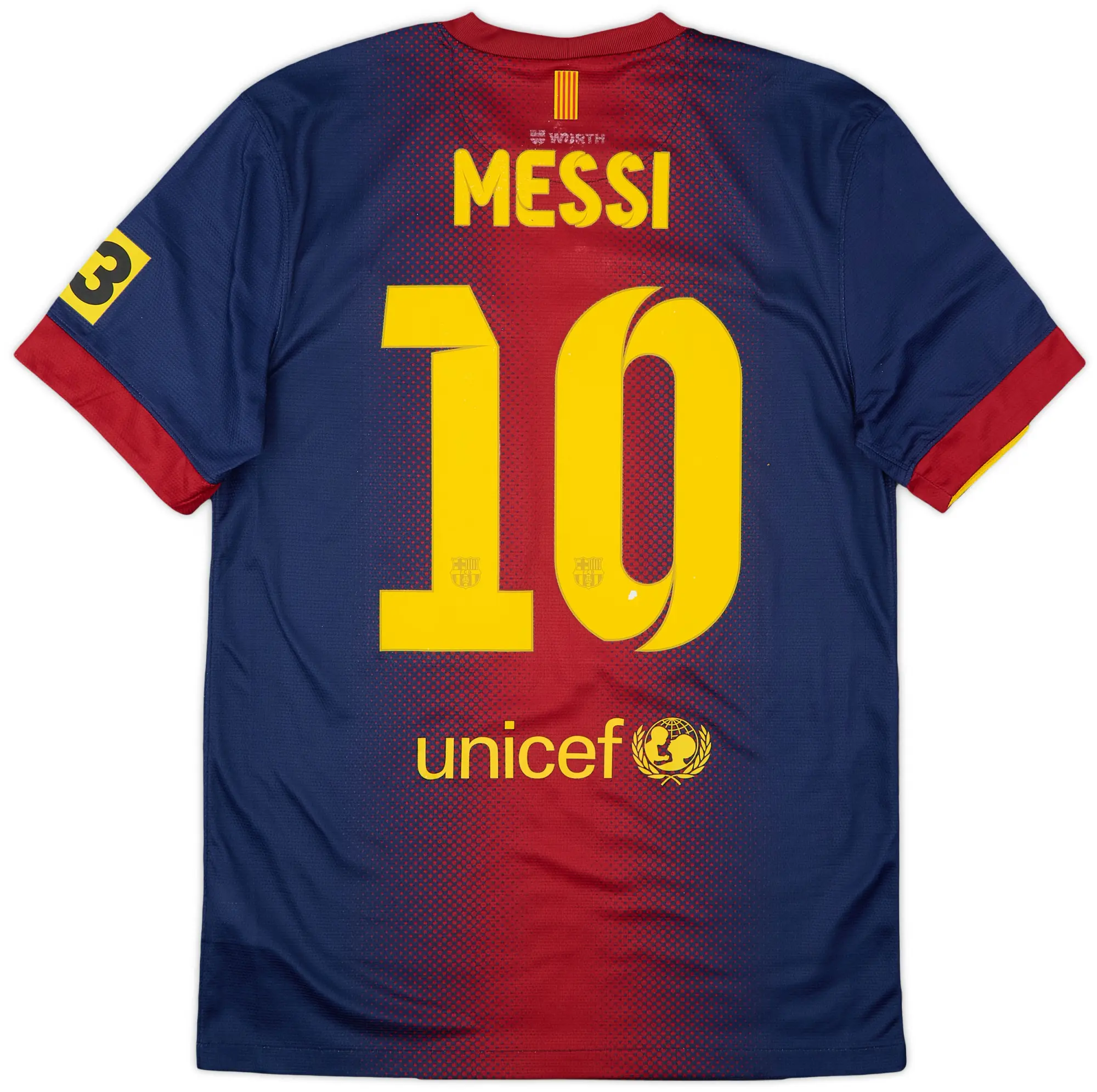 Nike 2012-13 Barcelona Home Shirt Messi #10 - 6/10 - (S)