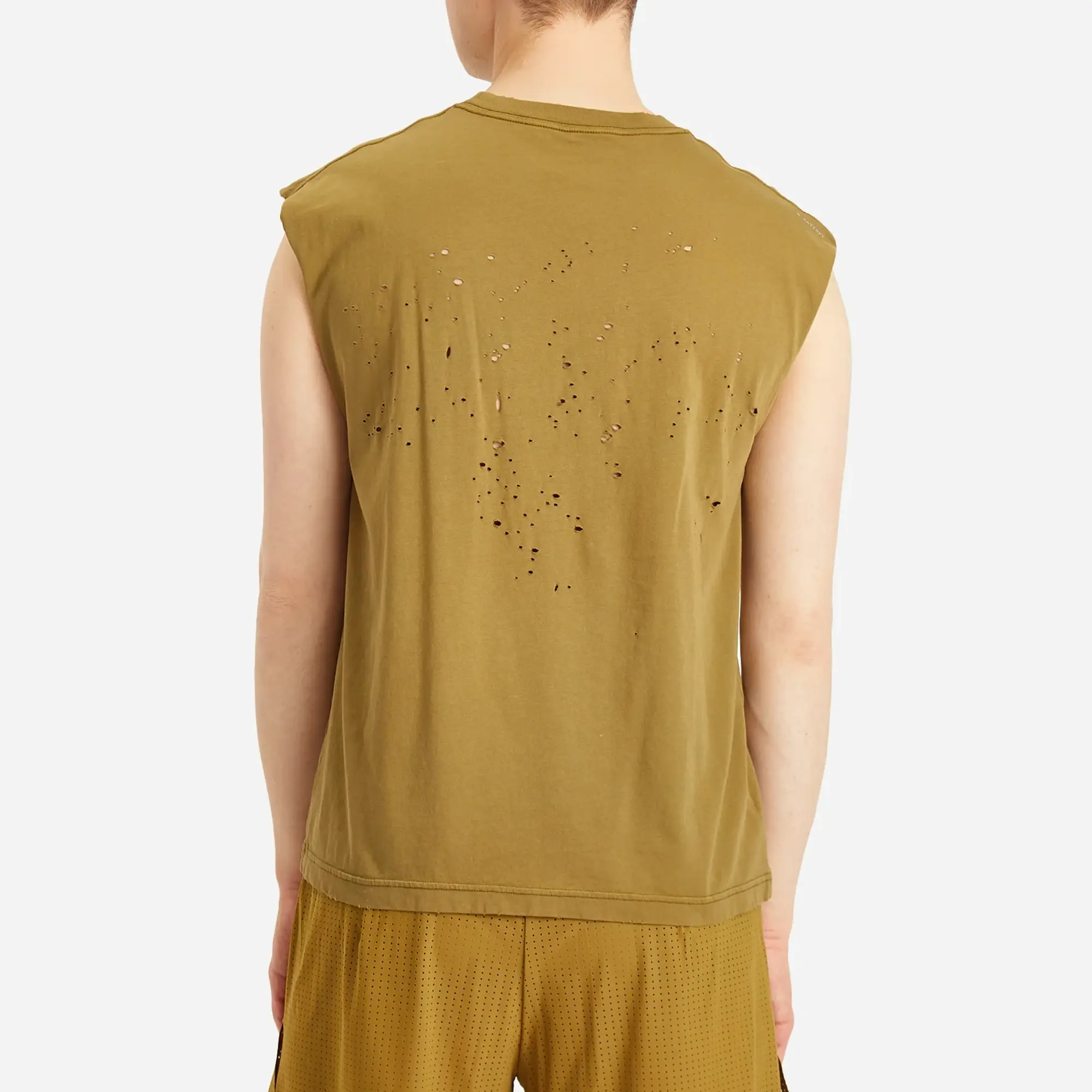 Satisfy Men's MothTech™ Muscle T-Shirt Sun Bleached Military Olive