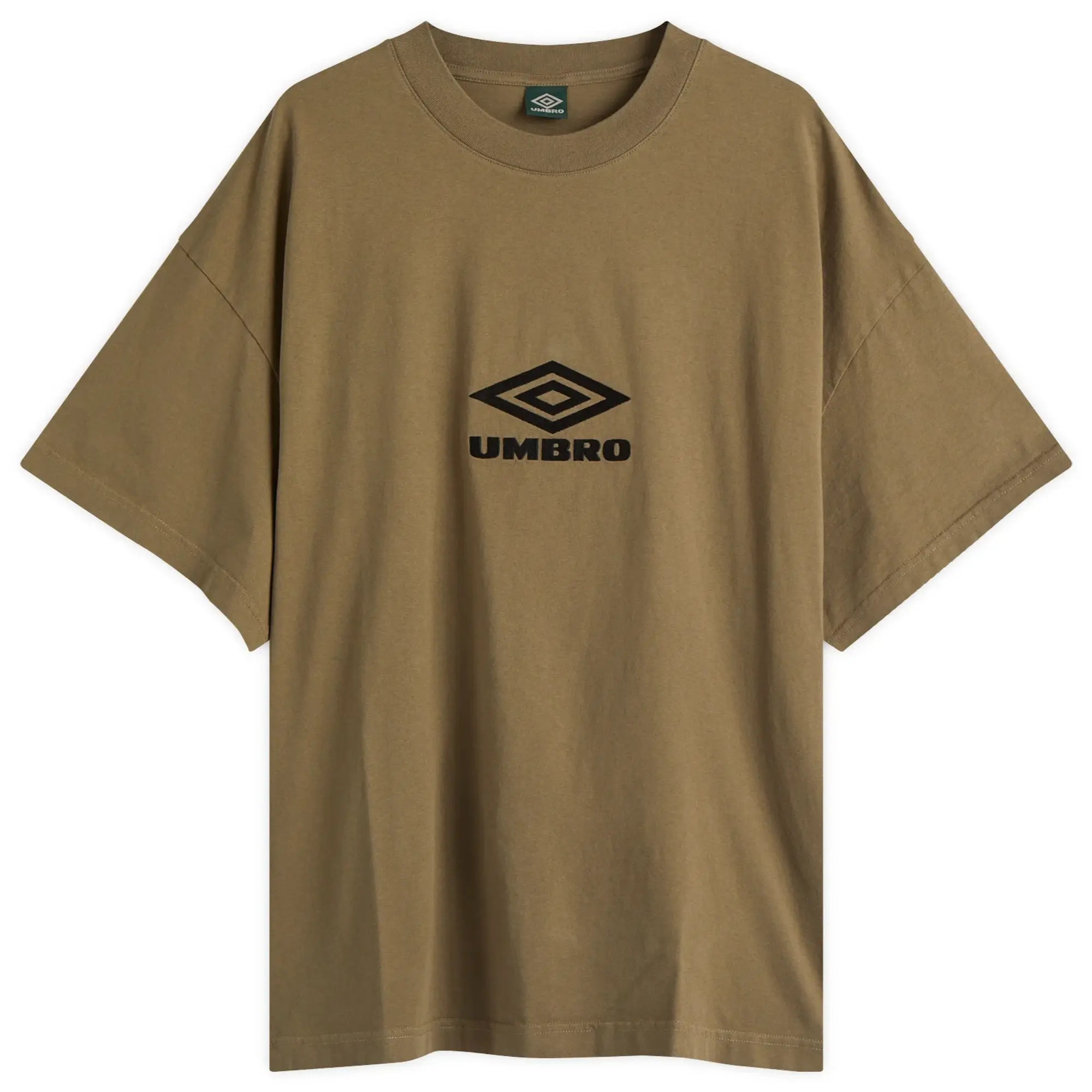 Umbro by Slam Jam Men's OG logo T-Shirt Washed Black