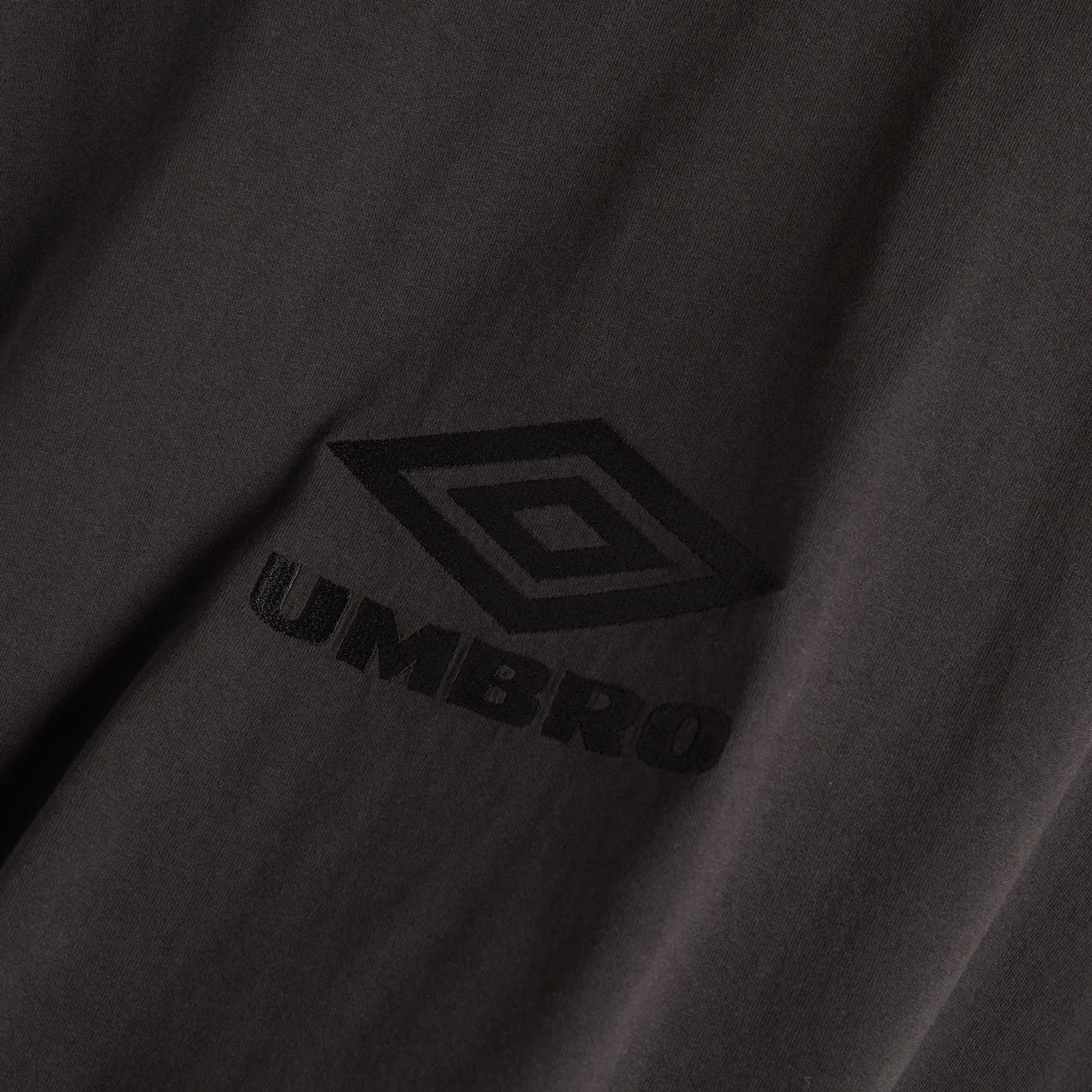 Umbro by Slam Jam Men's OG logo T-Shirt Washed Black