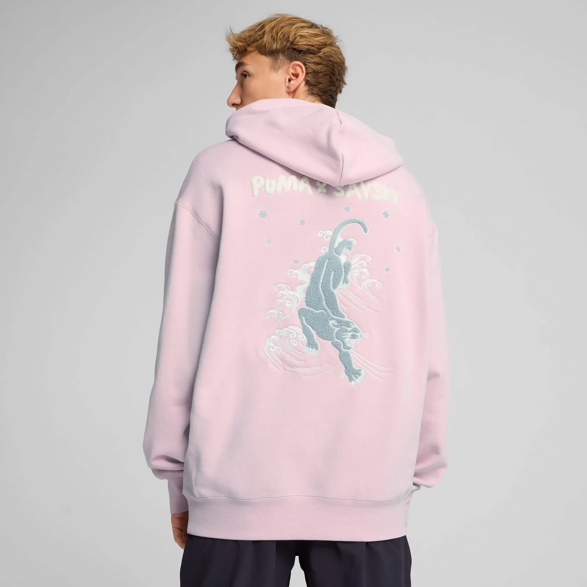 PUMA x Saysky Hoodie Unisex, Rose Mauve