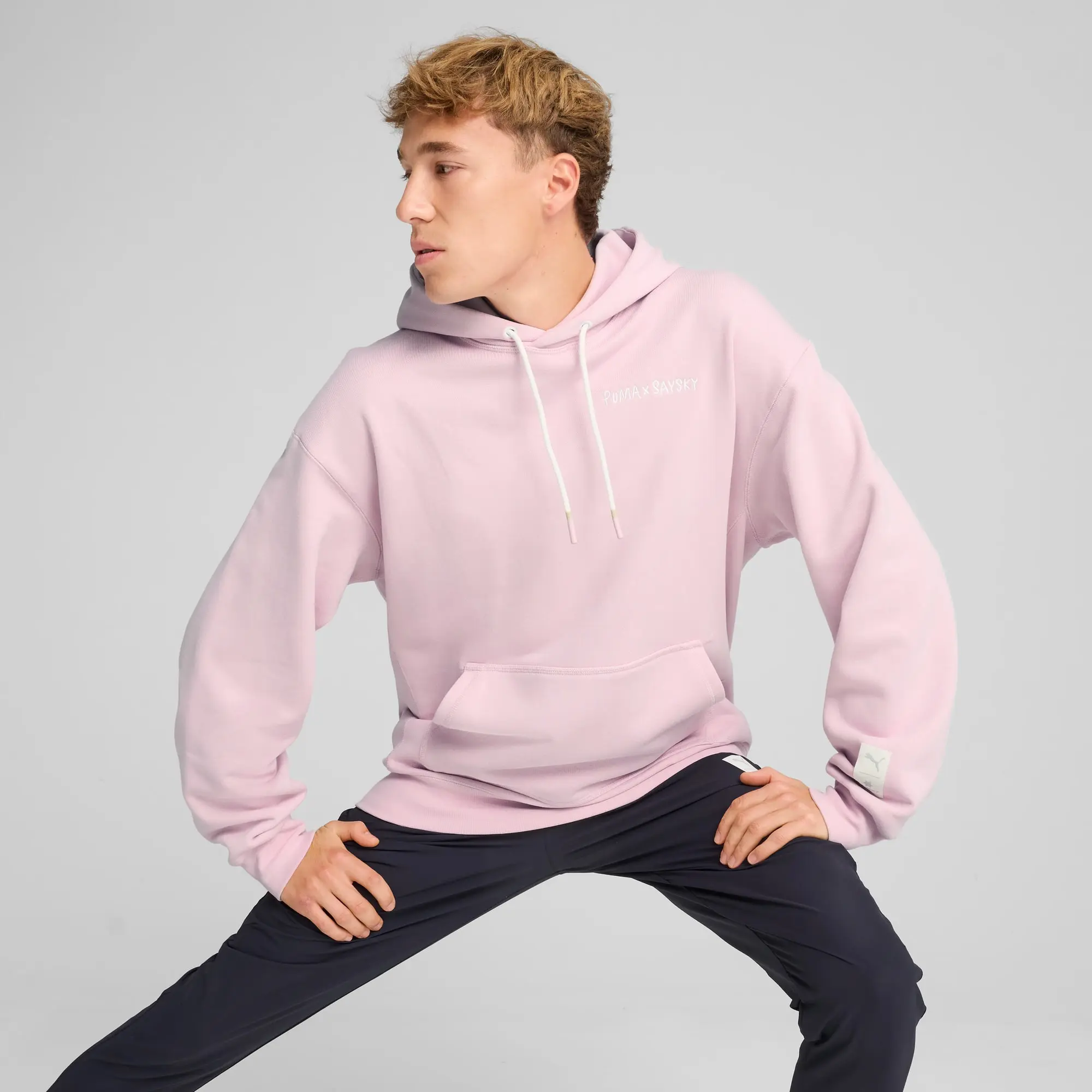 PUMA x Saysky Hoodie Unisex, Rose Mauve