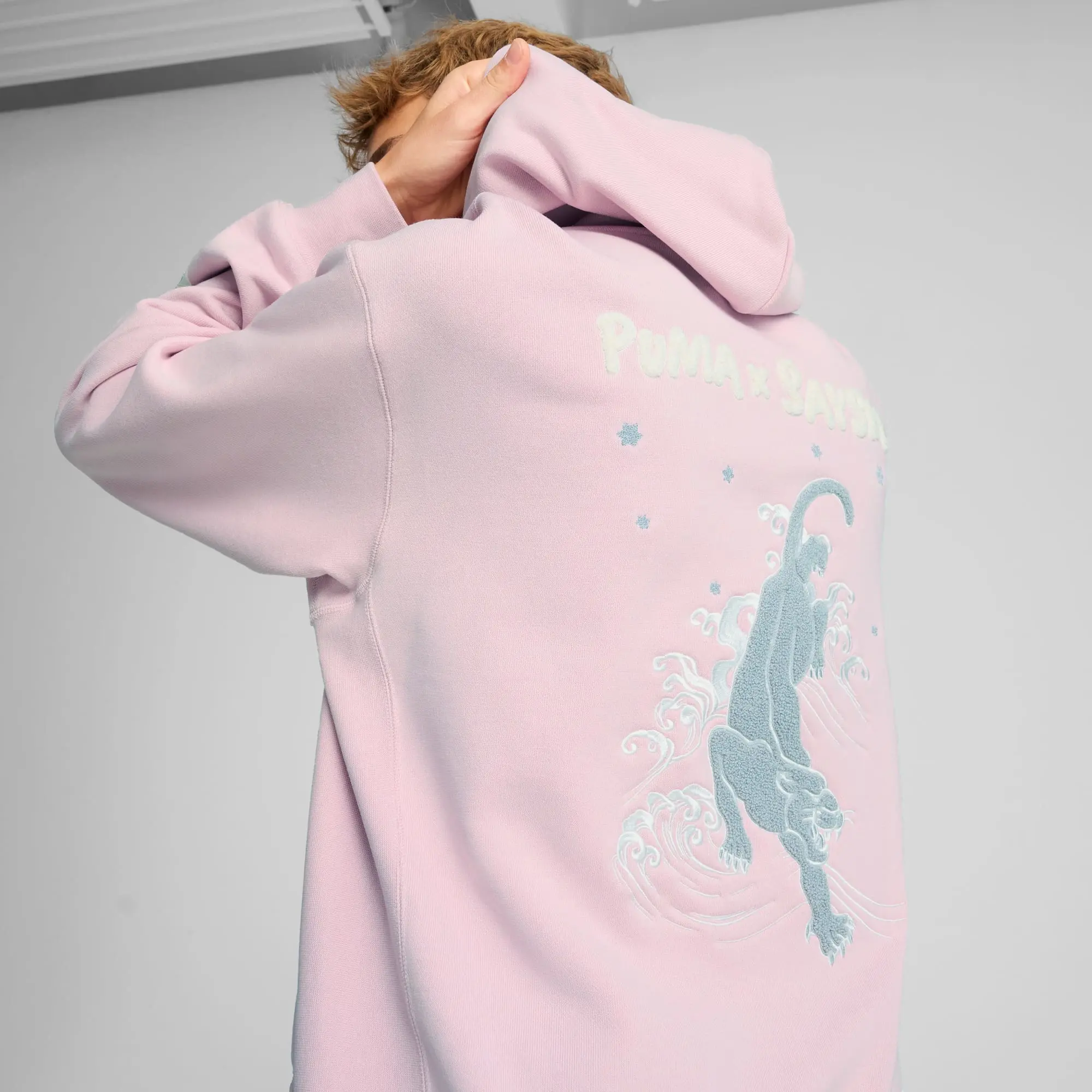 PUMA x Saysky Hoodie Unisex, Rose Mauve