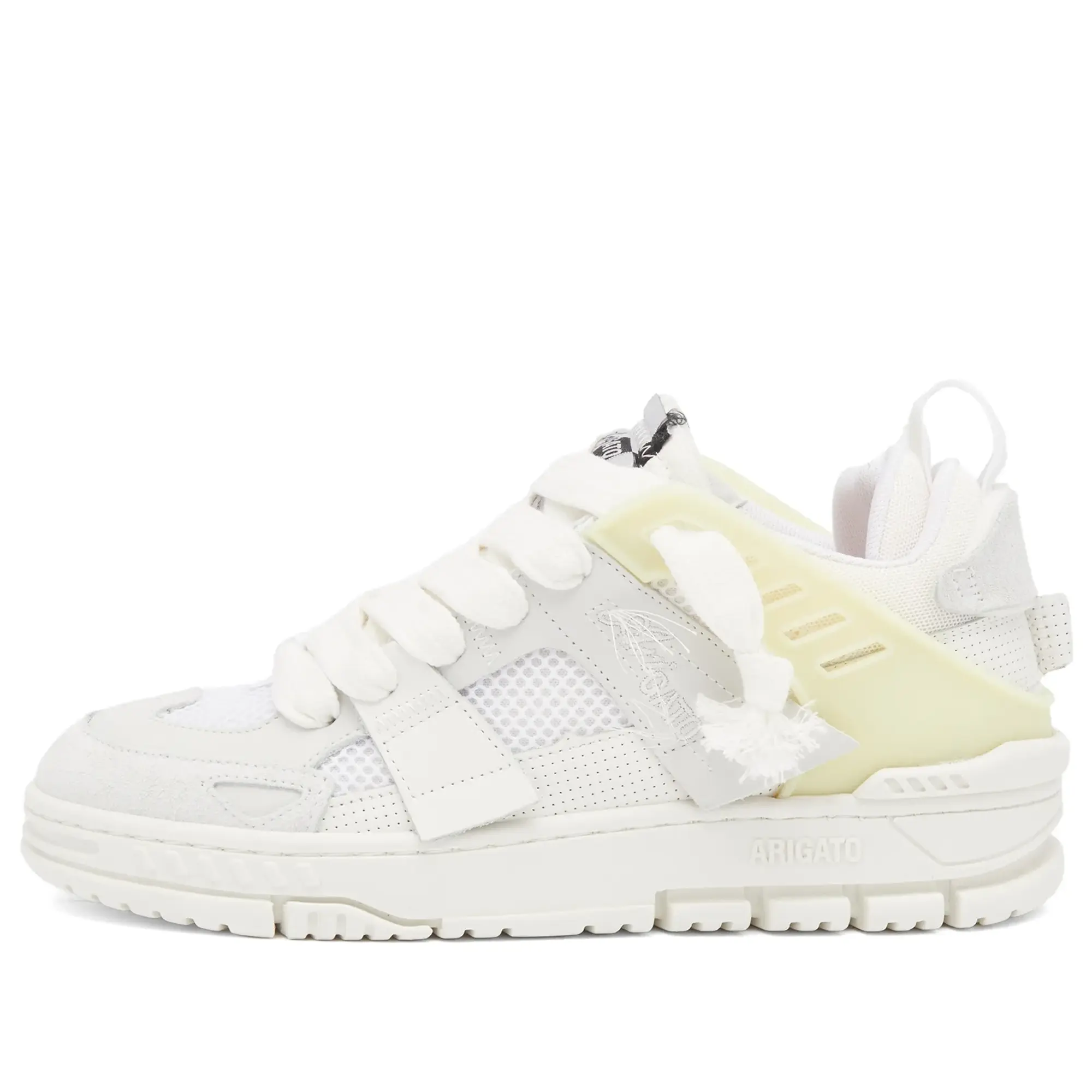 Axel Arigato Women's Area Patchwork Sneaker White/White