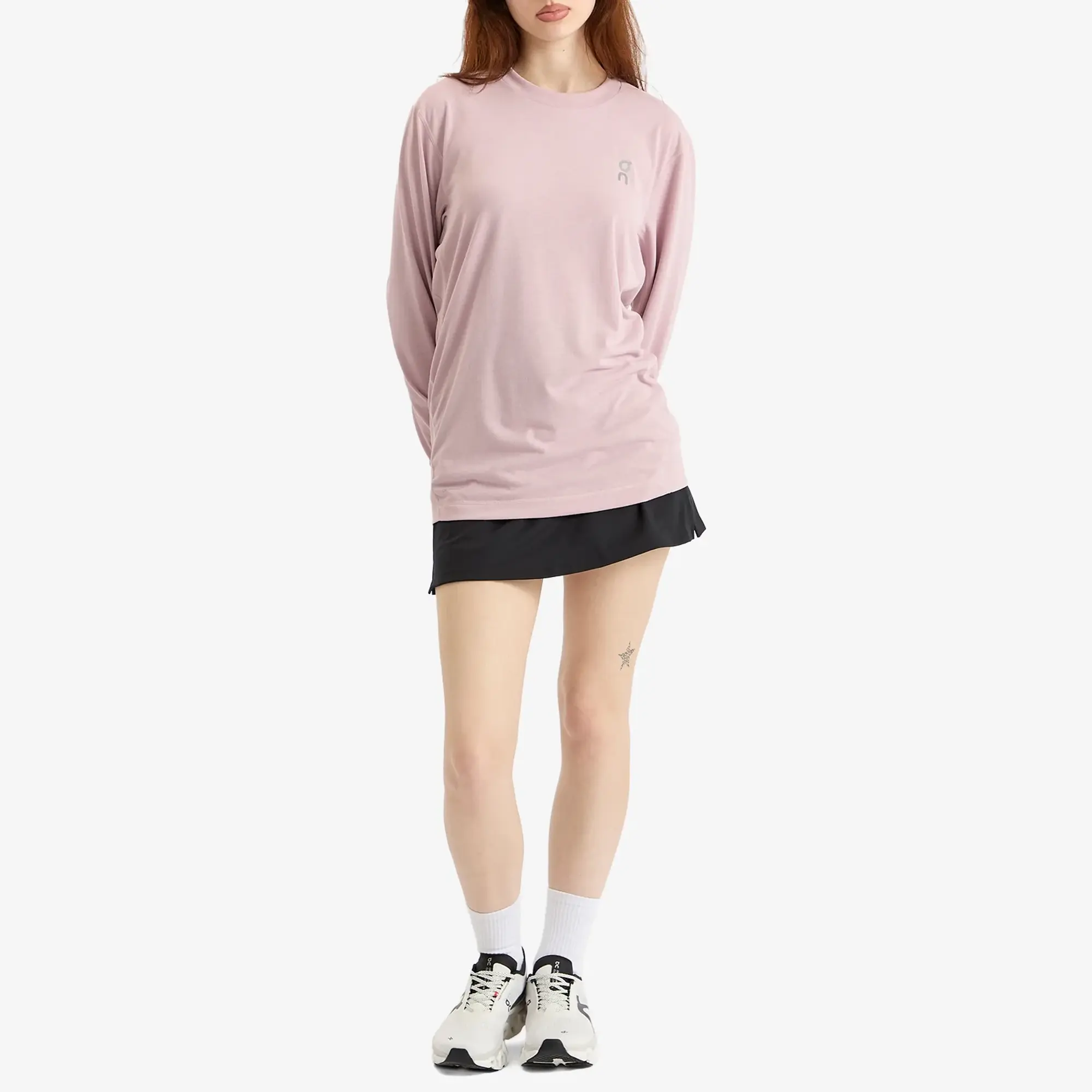 ON Train Long T-Shirt Mauve