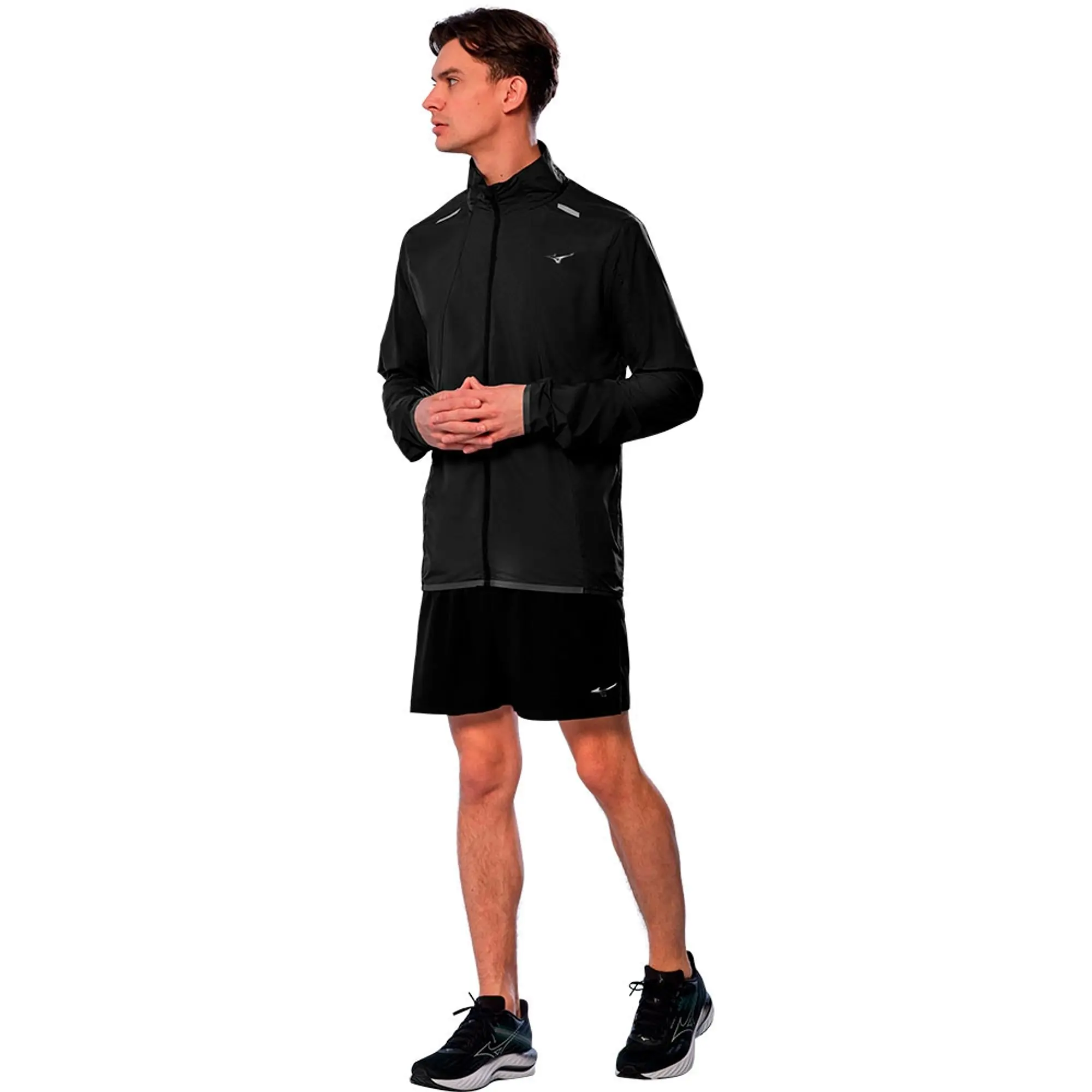 Mizuno Tech Light Jacket Running Jacket Men - Black