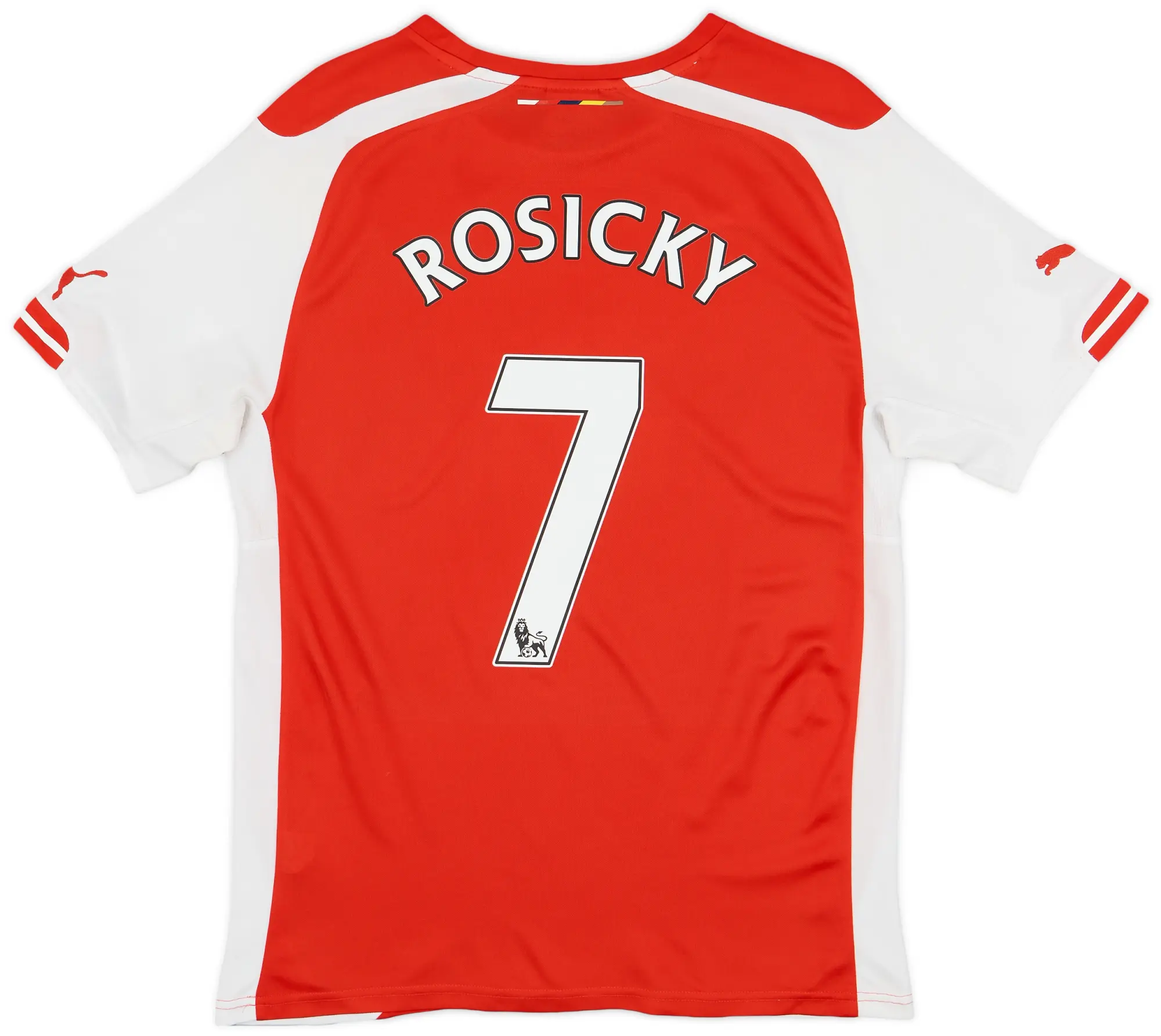 Puma 2014-15 Arsenal Home Shirt Rosicky #7 - 7/10 - (M)