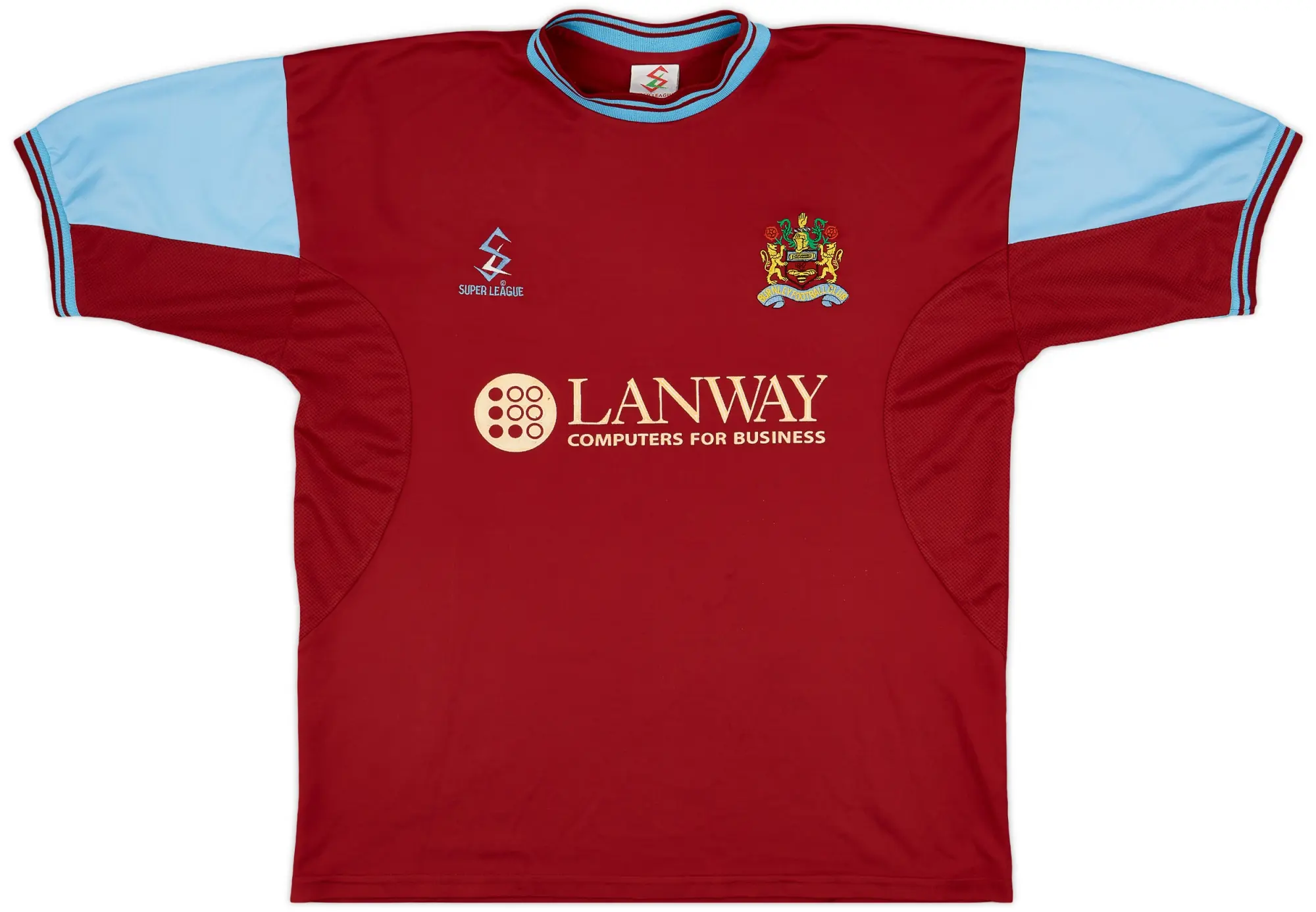 2001-02 Burnley Home Shirt - 6/10 - (L)