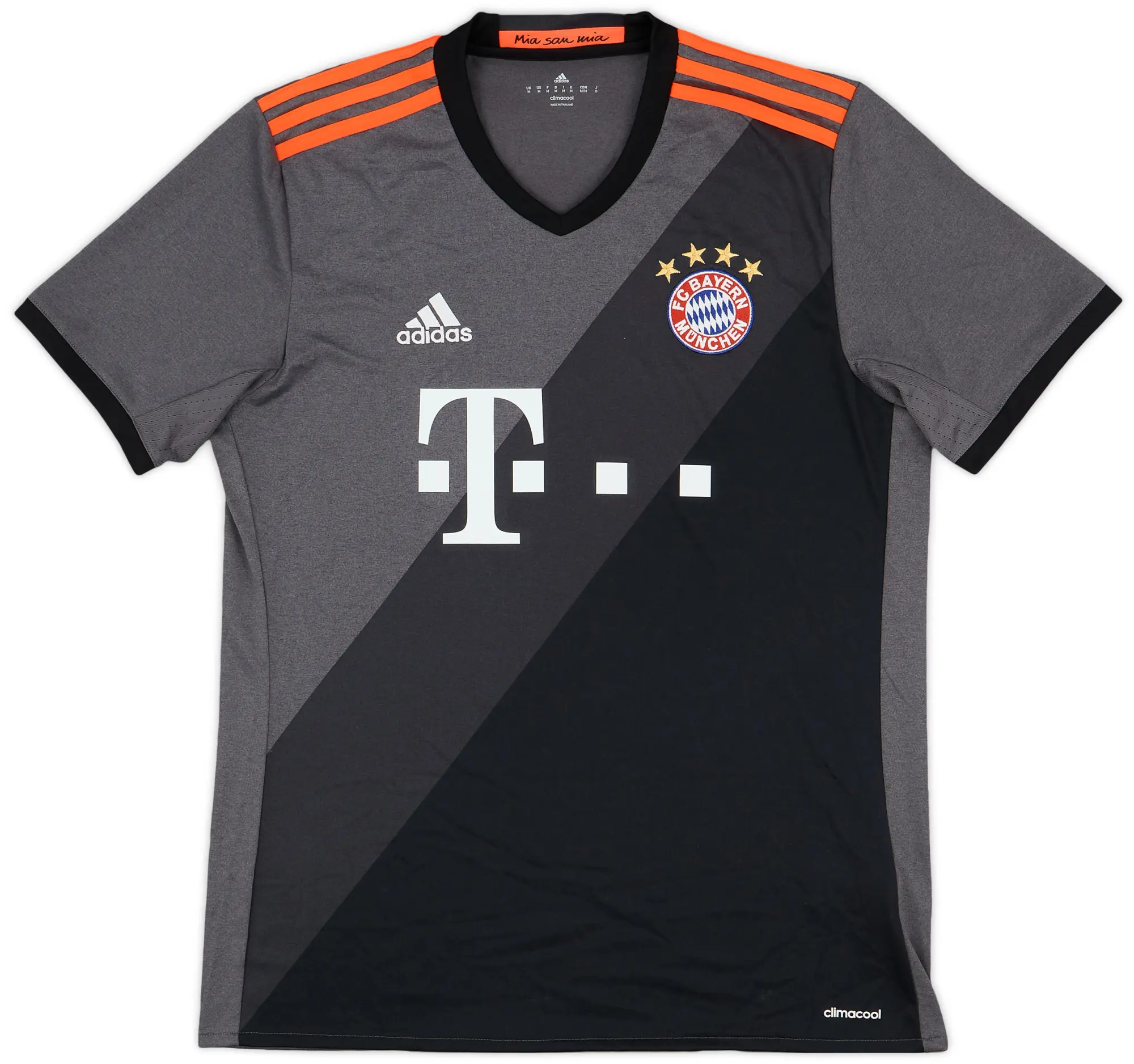 adidas 2016-17 Bayern Munich Away Shirt - 8/10 - (M)