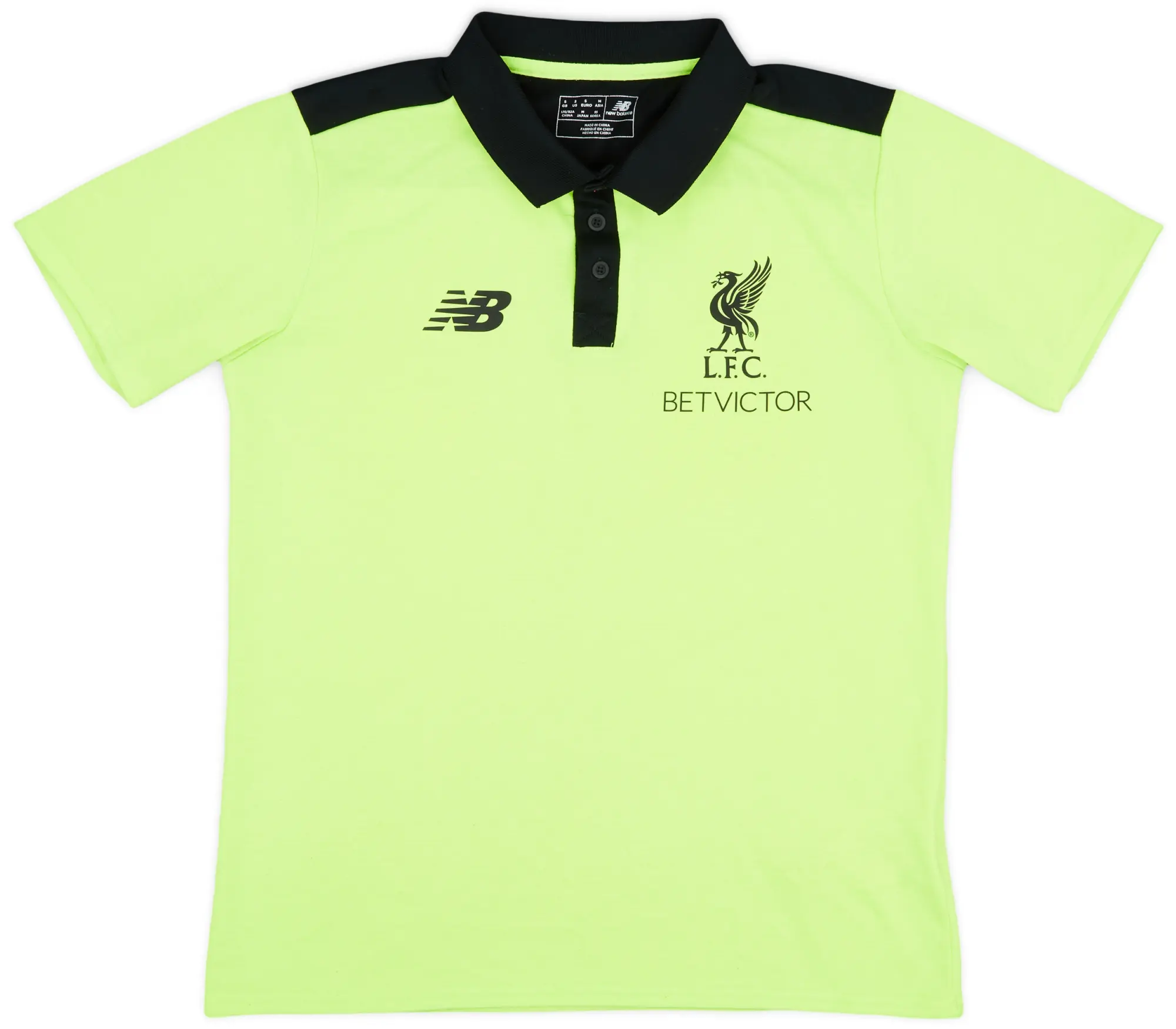2016-17 Liverpool New Balance Polo Shirt - 7/10 - (S)