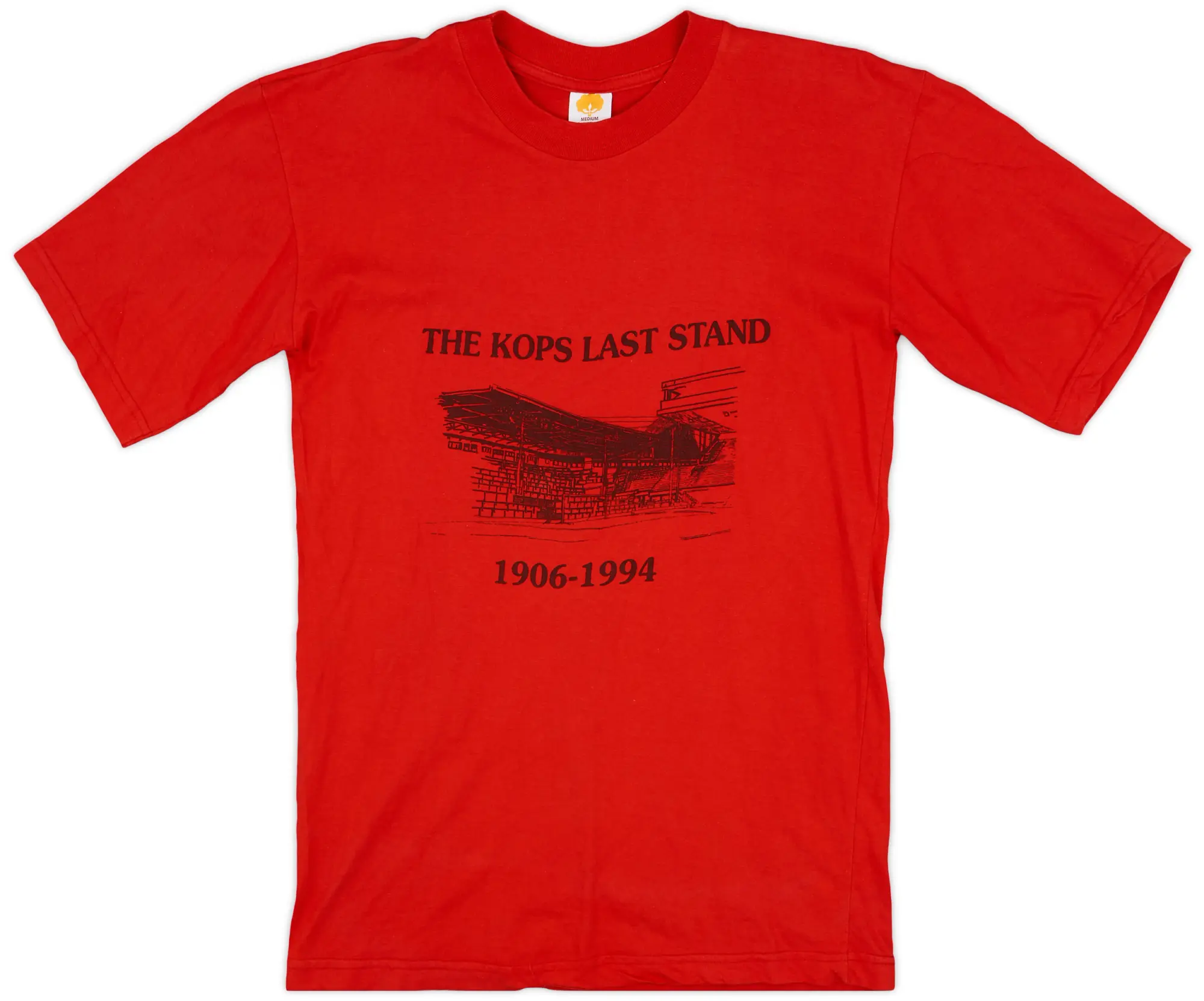 T-Shirts 1994-95 Liverpool Cotton Tee - 9/10 - (M)