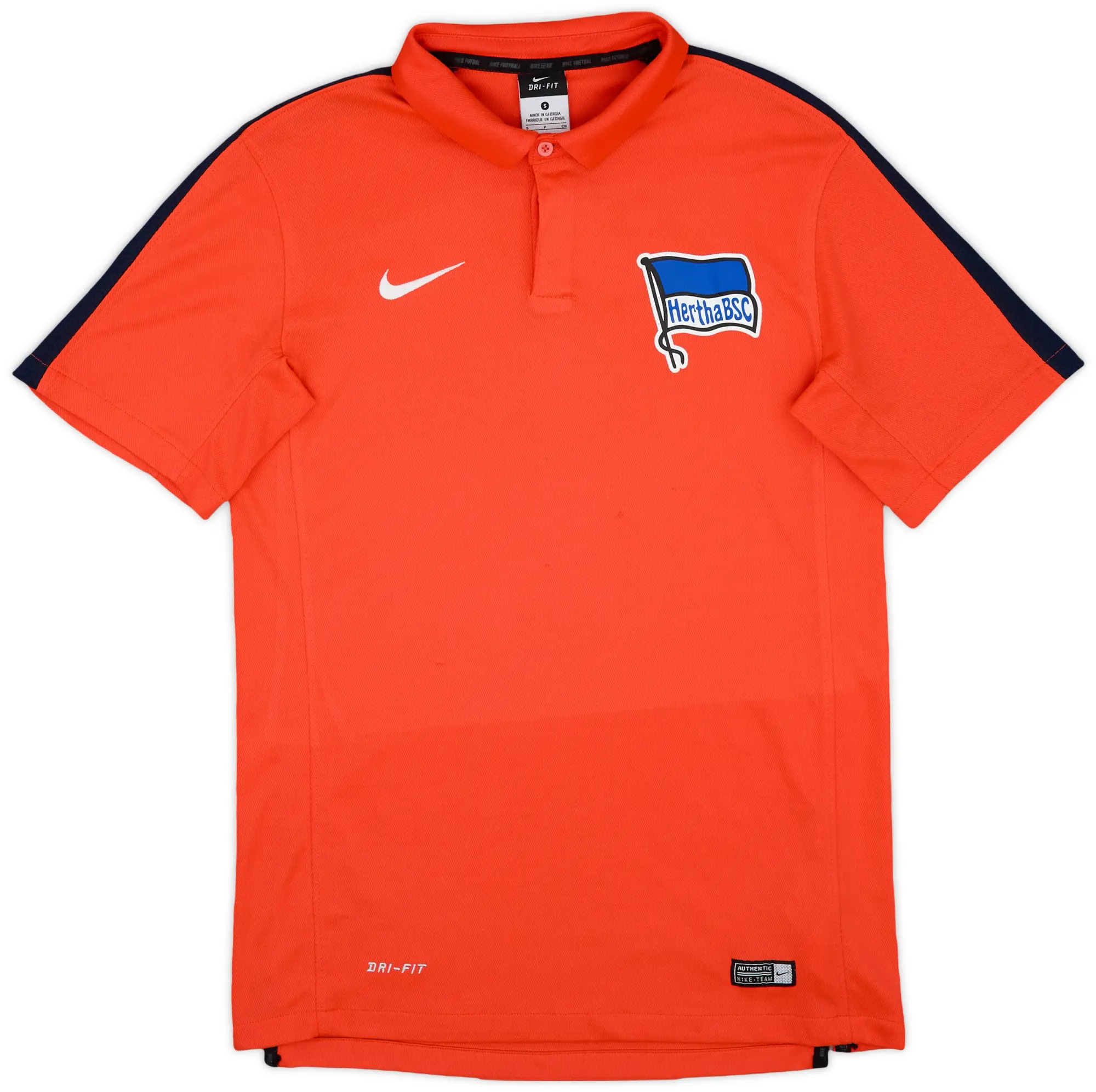 2015-16 Hertha Berlin Nike Polo Shirt - 9/10 - (S)