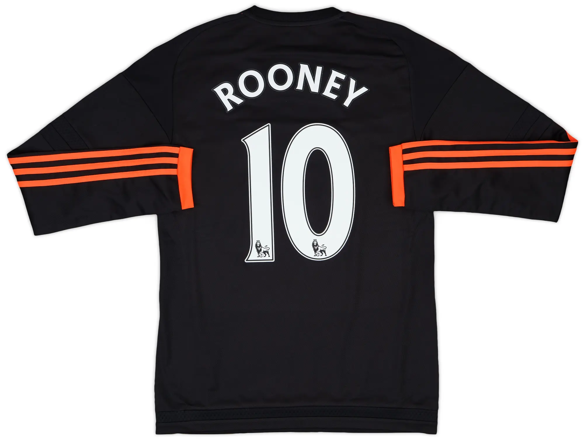 adidas 2015-16 Manchester United Third L/S Shirt Rooney #10 - 9/10 - (S)