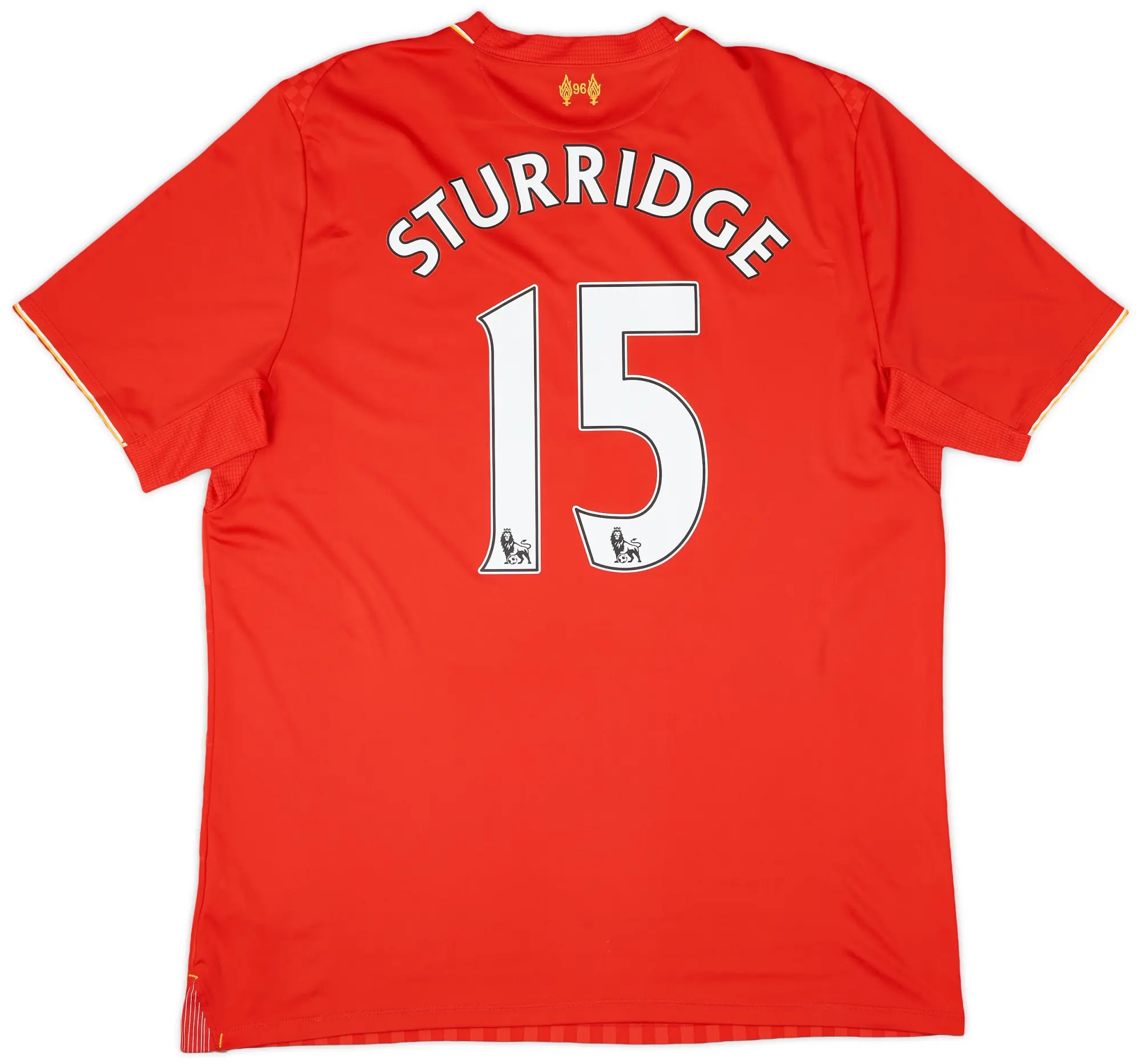 NewBalance 2015-16 Liverpool Home Shirt Sturridge #15 - 6/10 - (XL)