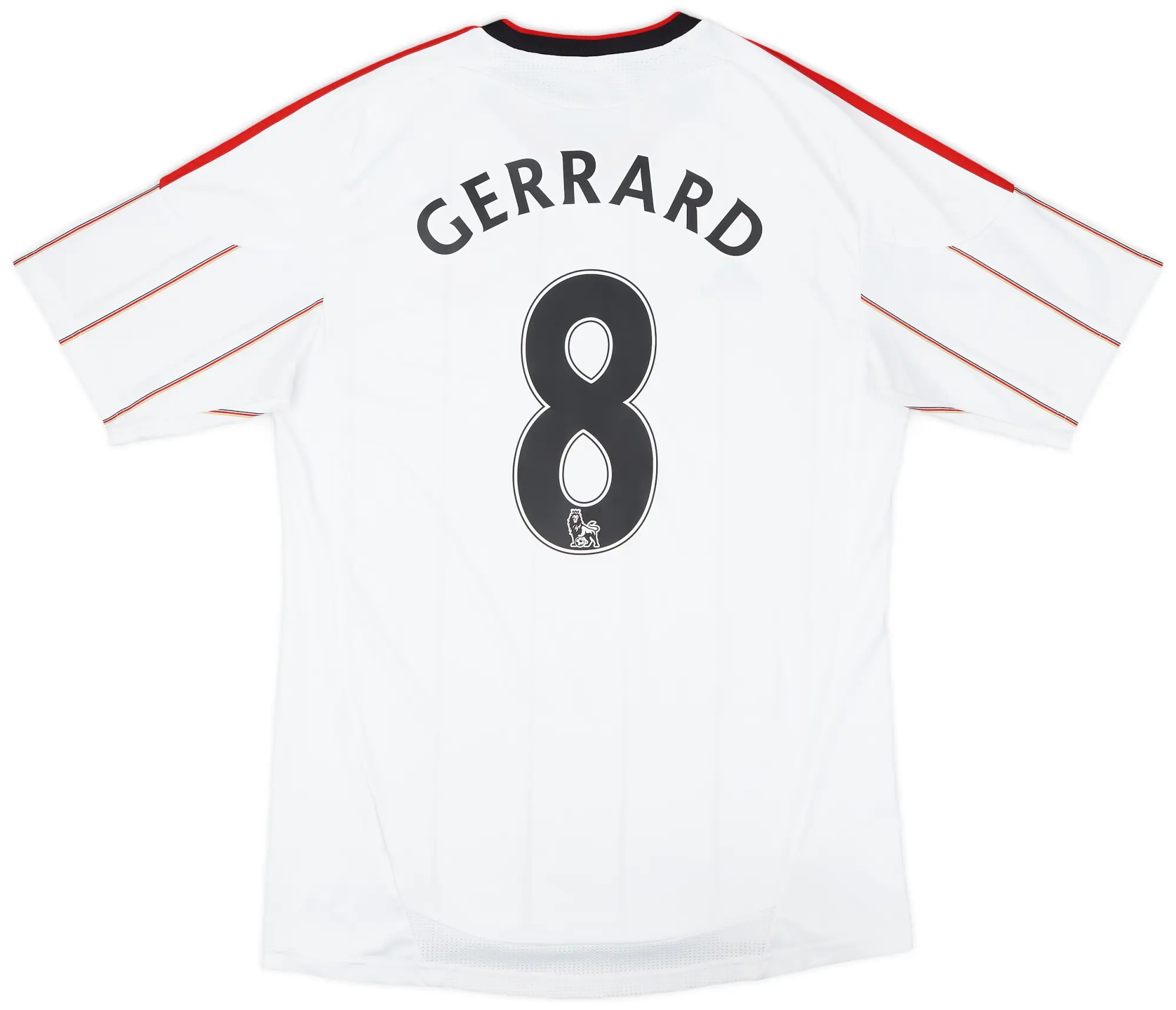 adidas 2010-11 Liverpool Away Shirt Gerrard #8 - 6/10 - (M)