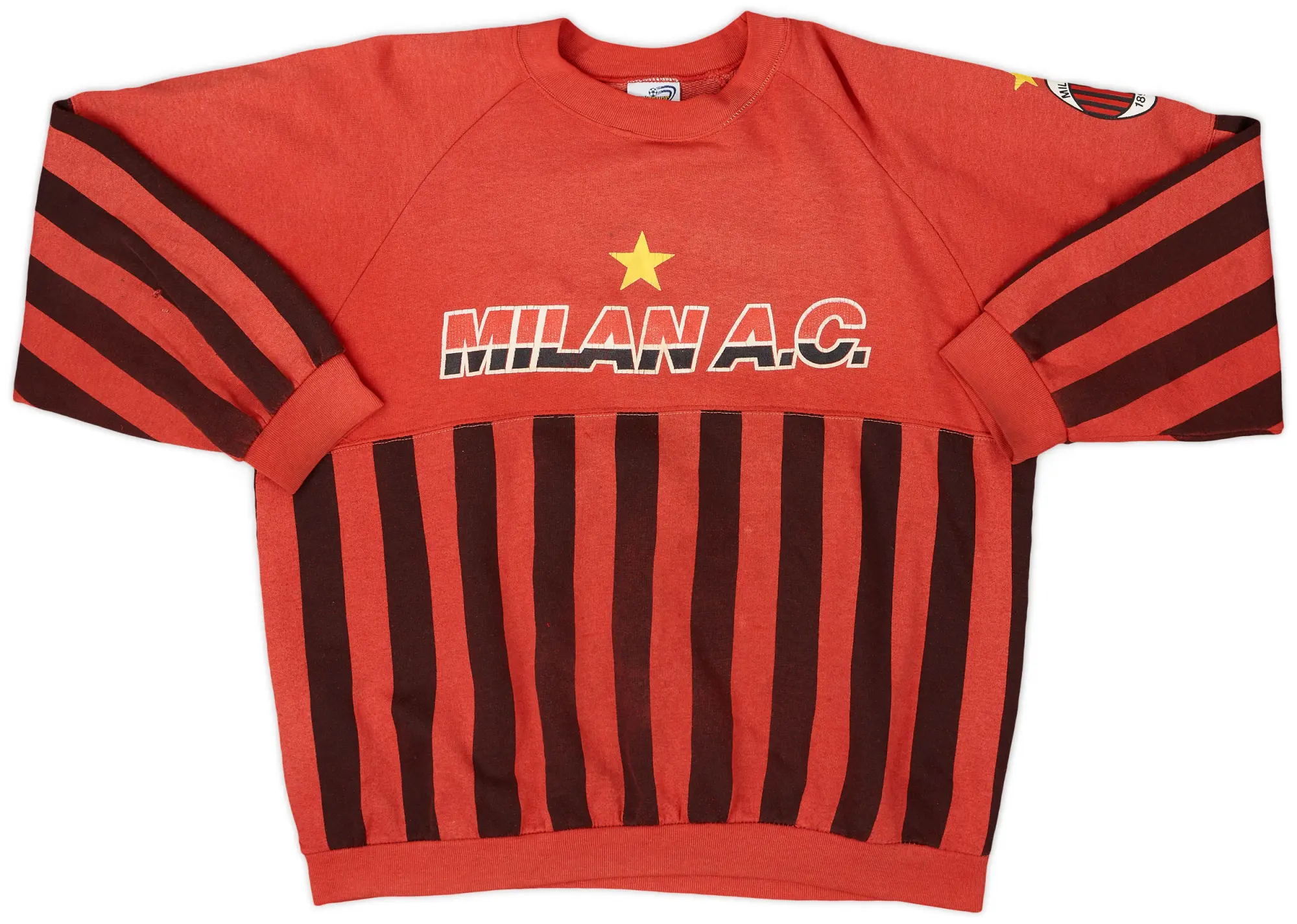 Hoodies/Sweat Tops 1990-91 AC Milan Le Felpe Dei Grandi Sweat Top - 6/10 - (L)
