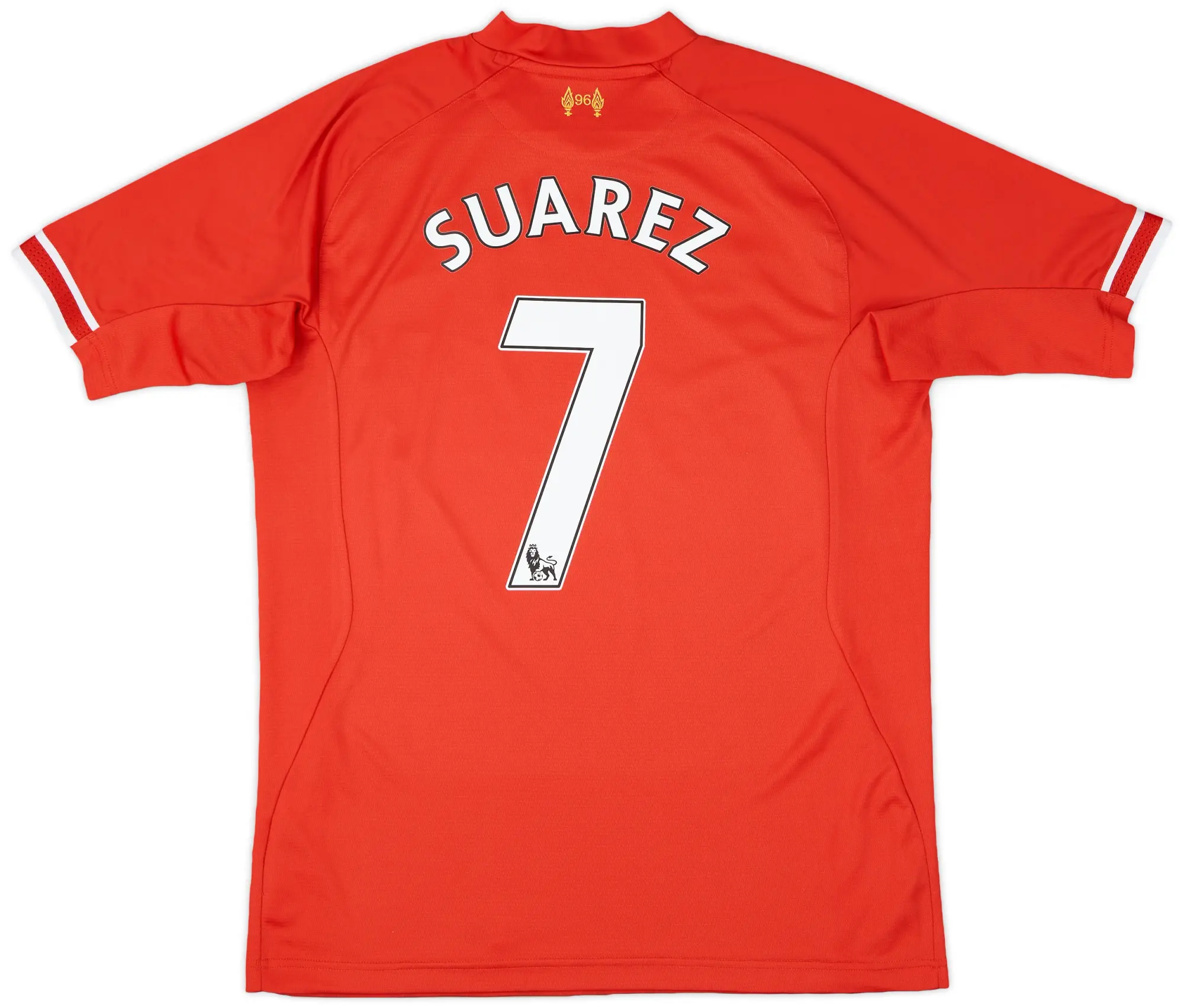 2013-14 Liverpool Home Shirt Suarez #7 - 5/10 - (L)