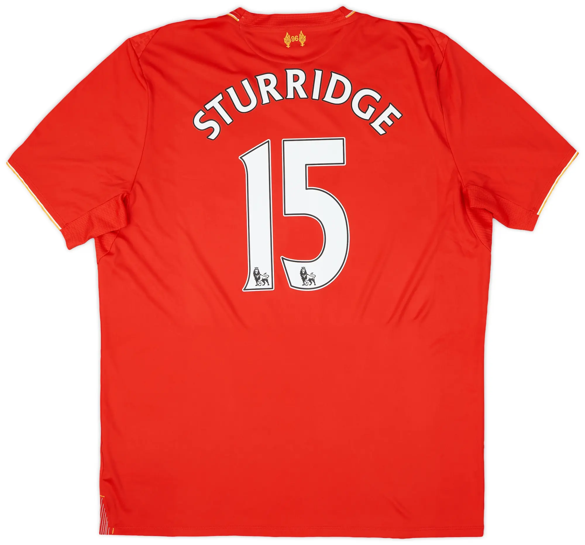 NewBalance 2015-16 Liverpool Home Shirt Sturridge #15 - 6/10 - (XL)