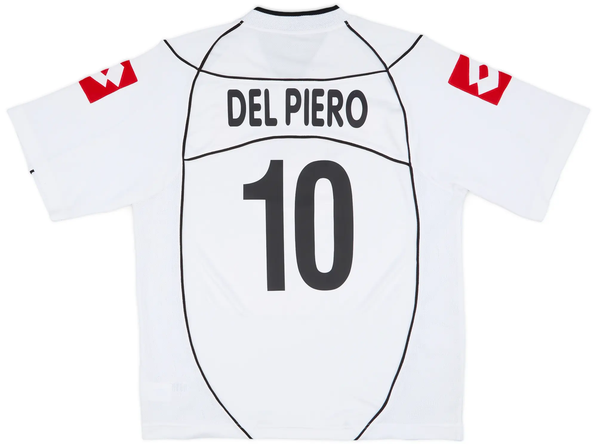 Lotto 2002-03 Juventus European Away Shirt Del Piero #10 - 8/10 - (XL)