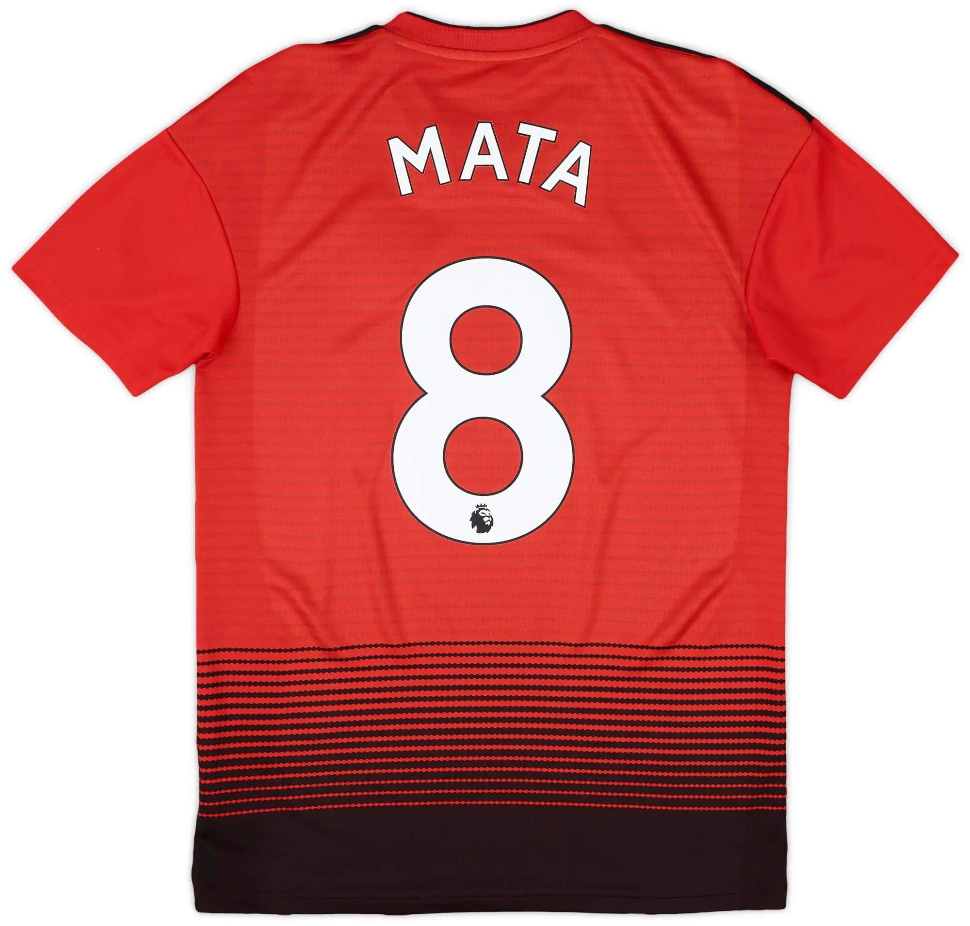 adidas 2018-19 Manchester United Home Shirt Mata #8 - 6/10 - (S)