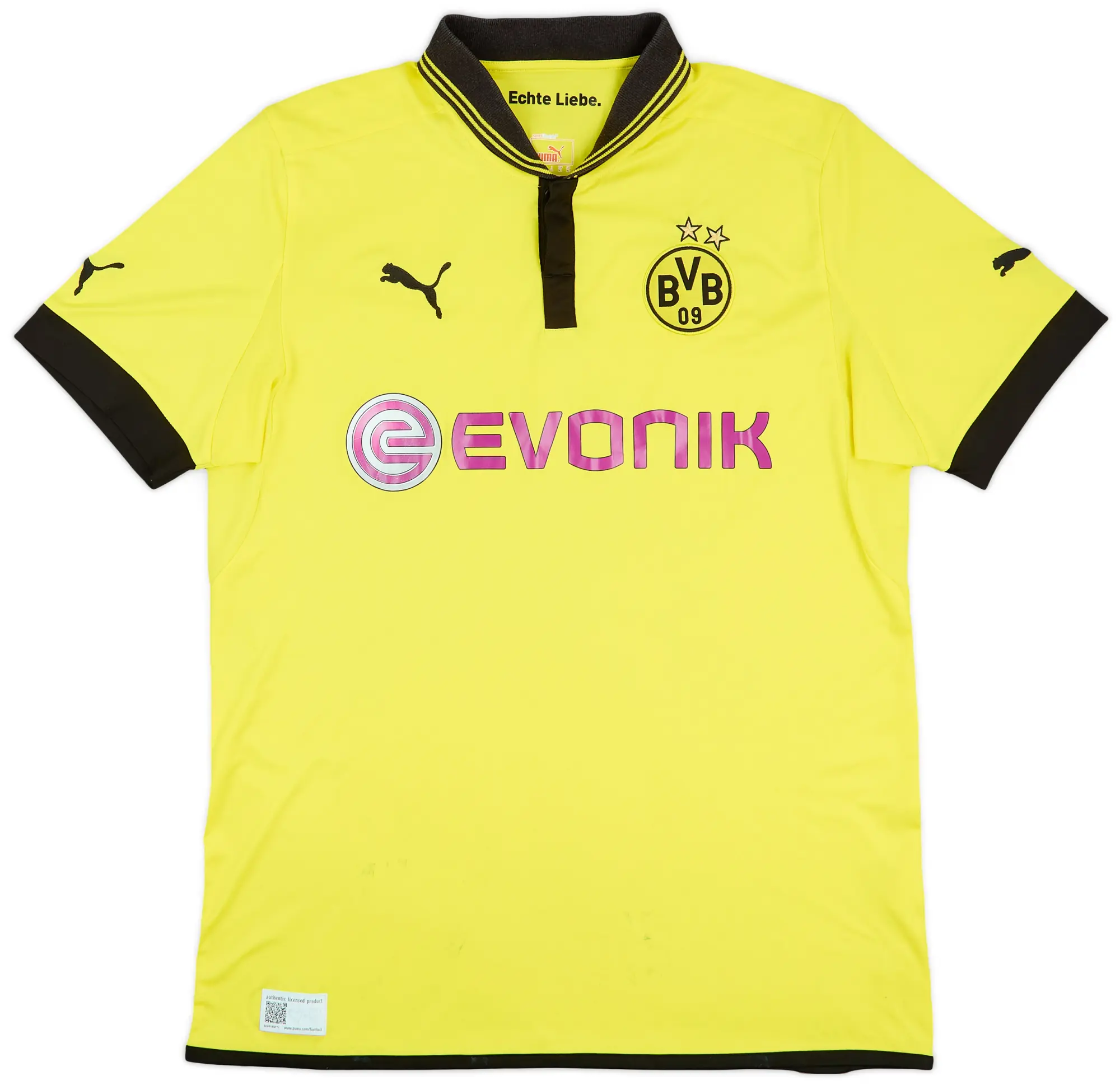 Puma 2012-13 Borussia Dortmund Home Shirt - 6/10 - (XL)