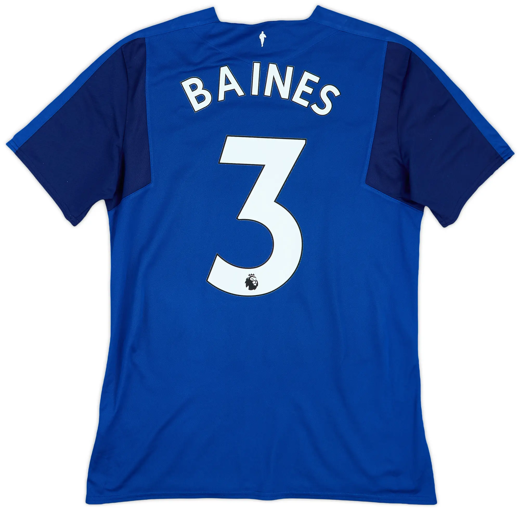 Umbro 2017-18 Everton Home Shirt Baines #3 - 6/10 - (M)