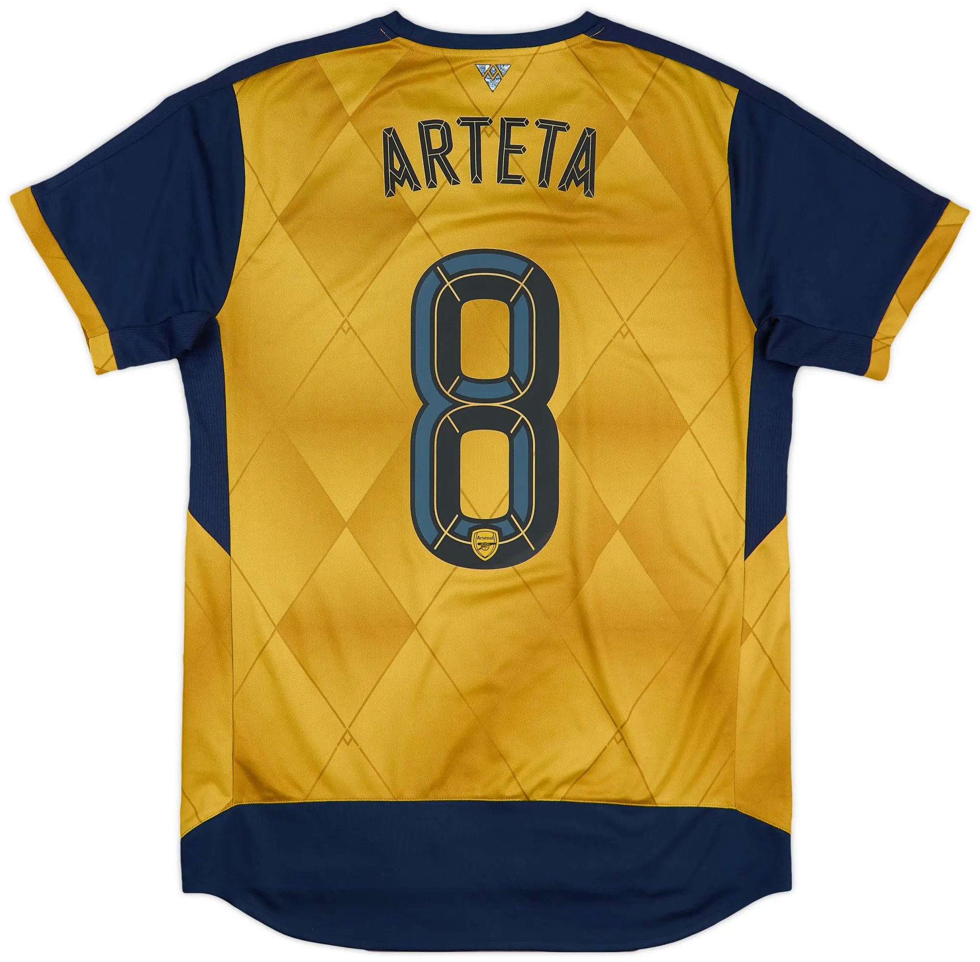 Puma 2015-16 Arsenal Away Shirt Arteta #8 - 6/10 - (M)