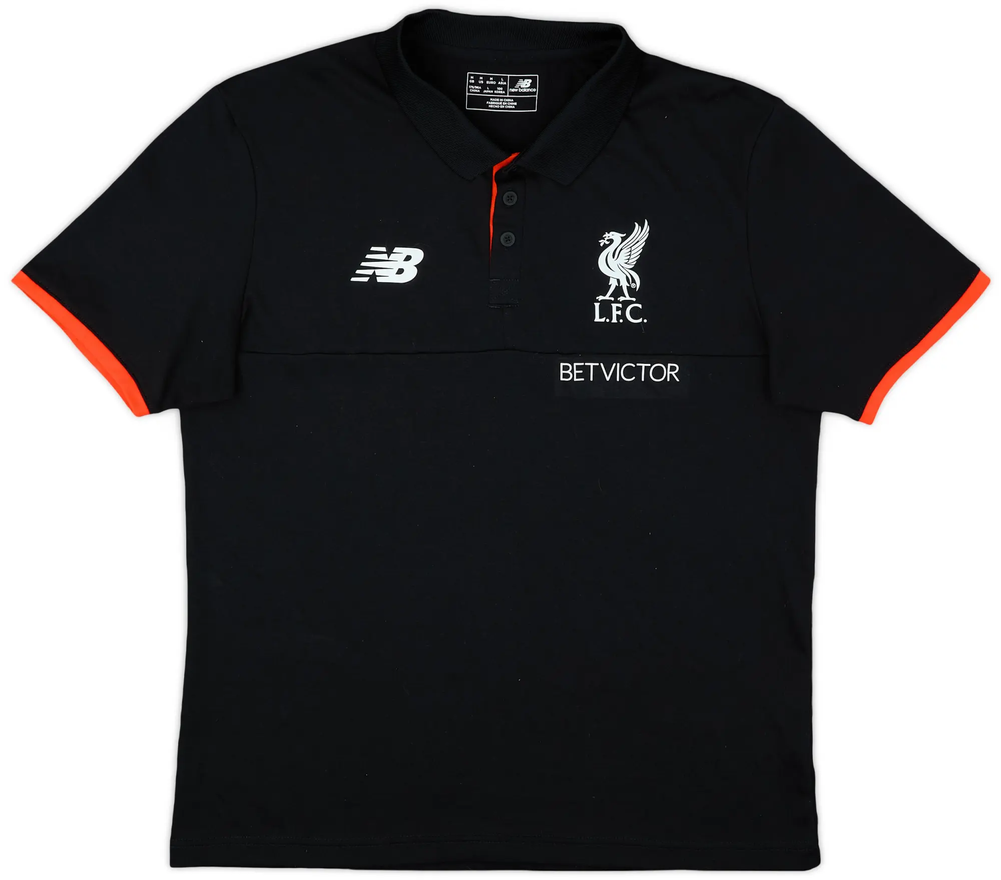 2016-17 Liverpool New Balance Polo Shirt - 8/10 - (M)