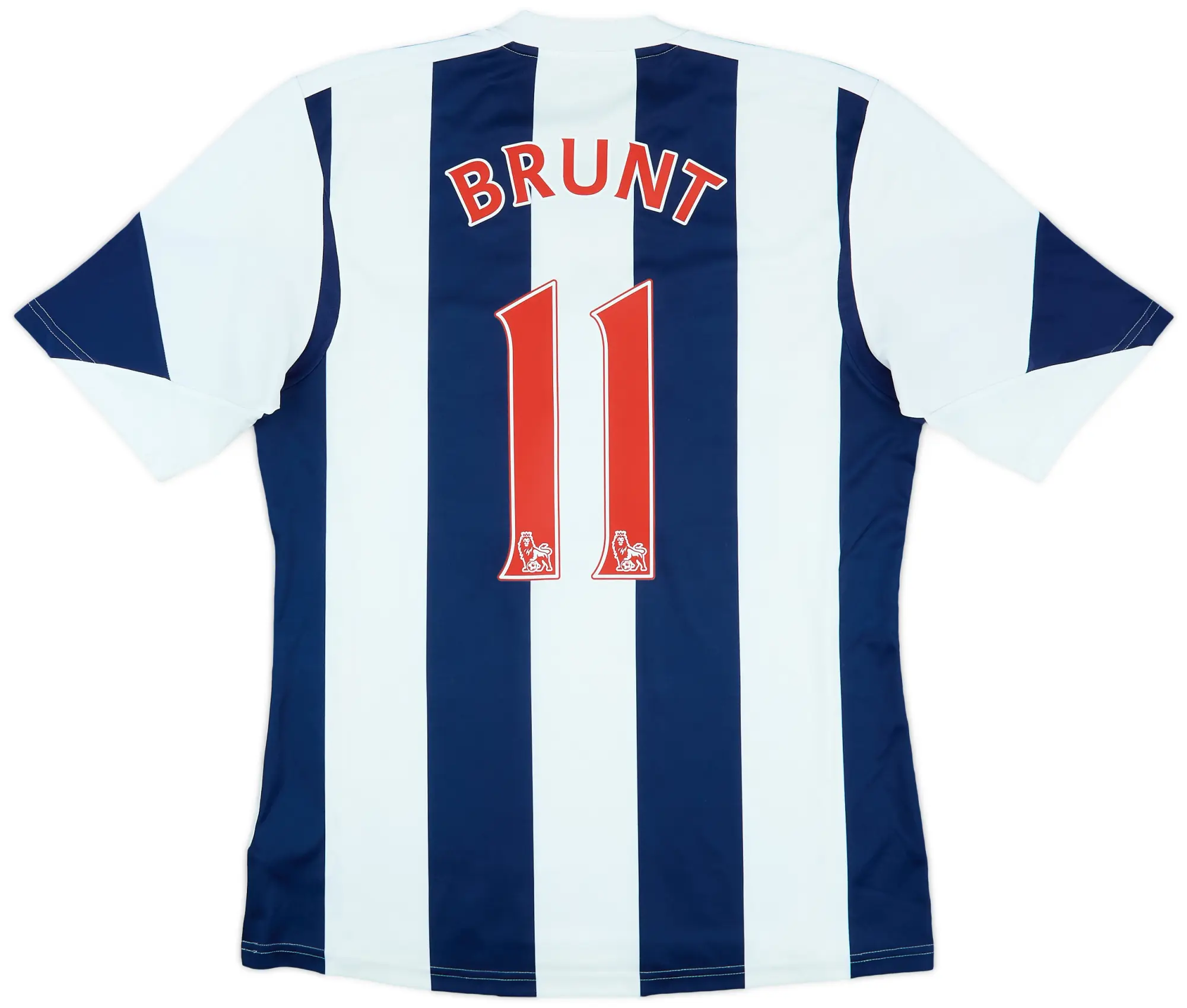 adidas 2013-14 West Brom Home Shirt Brunt #11 - 6/10 - (M)