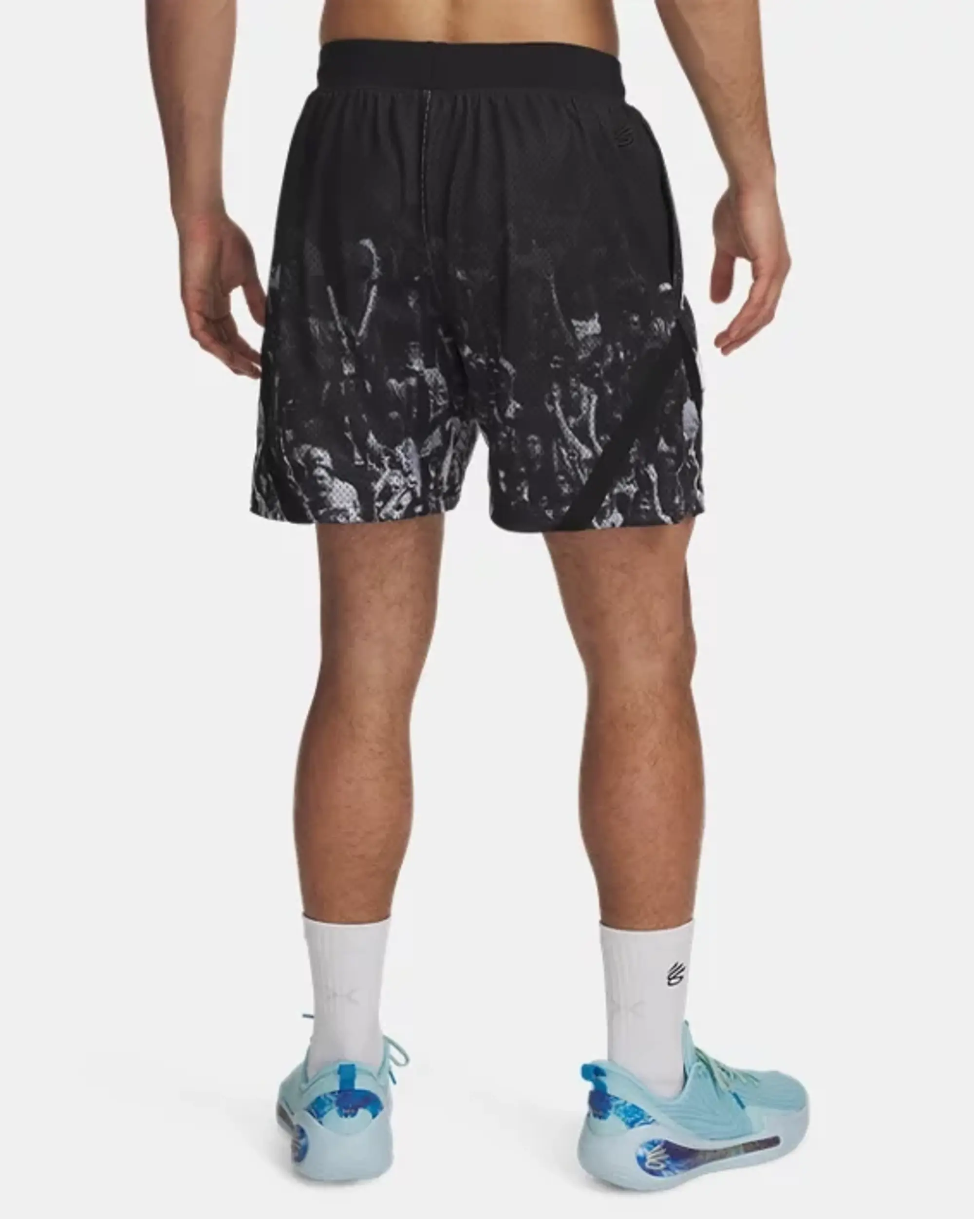 Under Armour Curry Signature Sub Men's Shorts Black / White / Black XXL