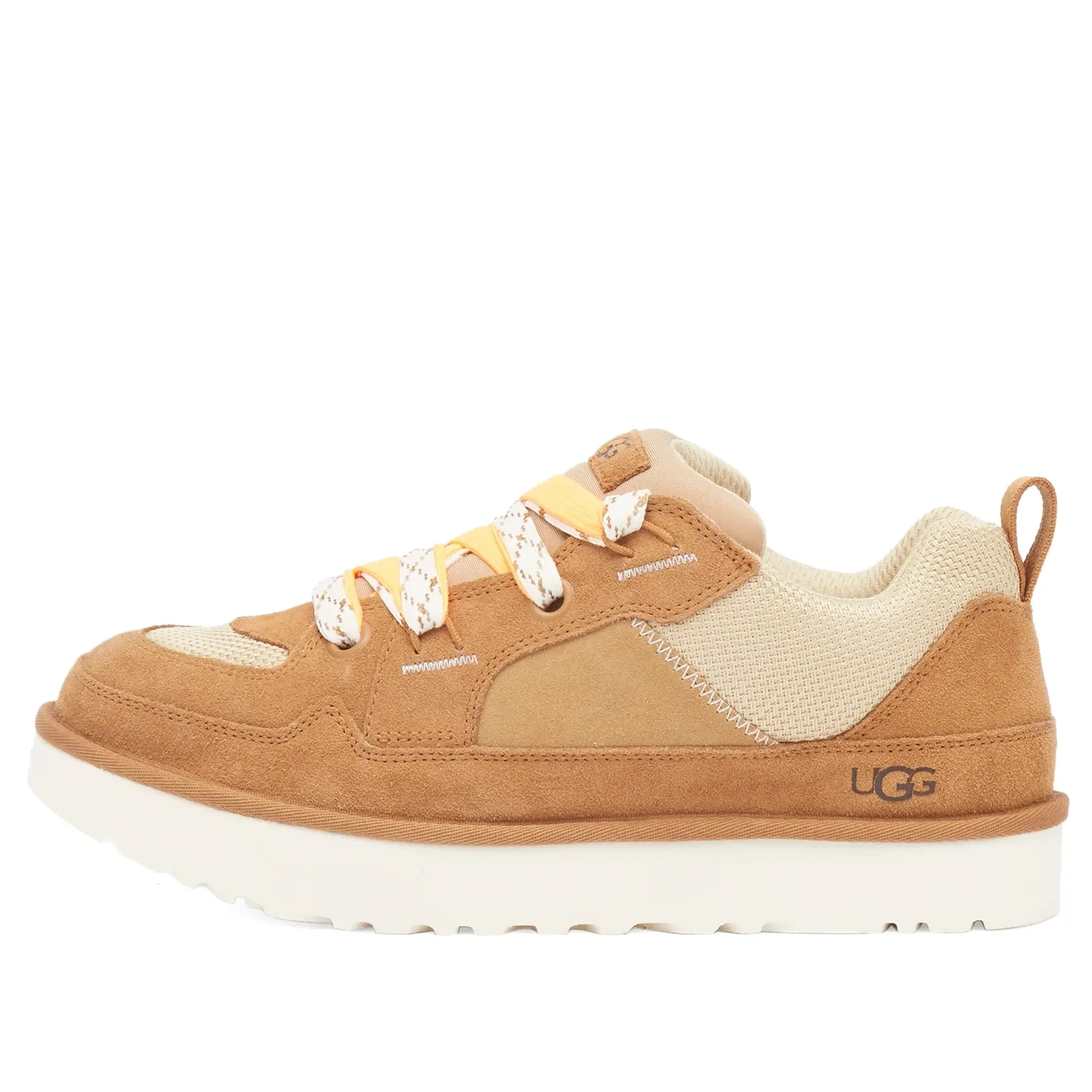 UGG Men's Lo Lowmel Sneaker Chestnut / Bright Melon