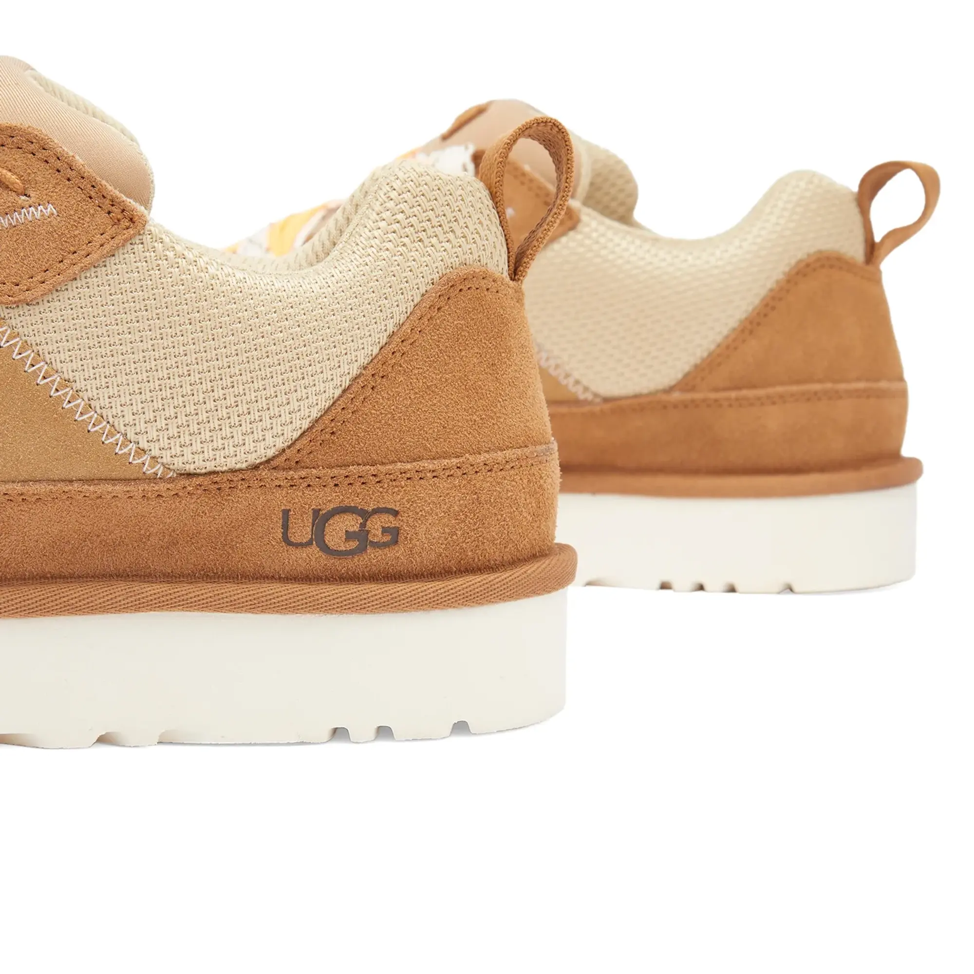 UGG Men's Lo Lowmel Sneaker Chestnut / Bright Melon