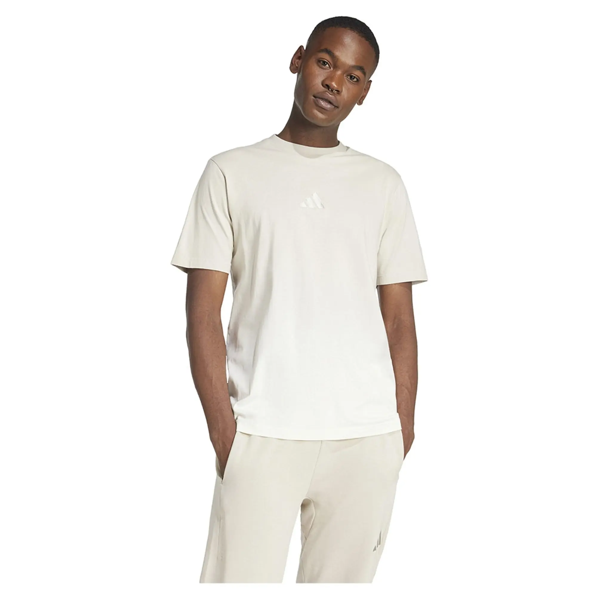 adidas    men's T shirt in Beige