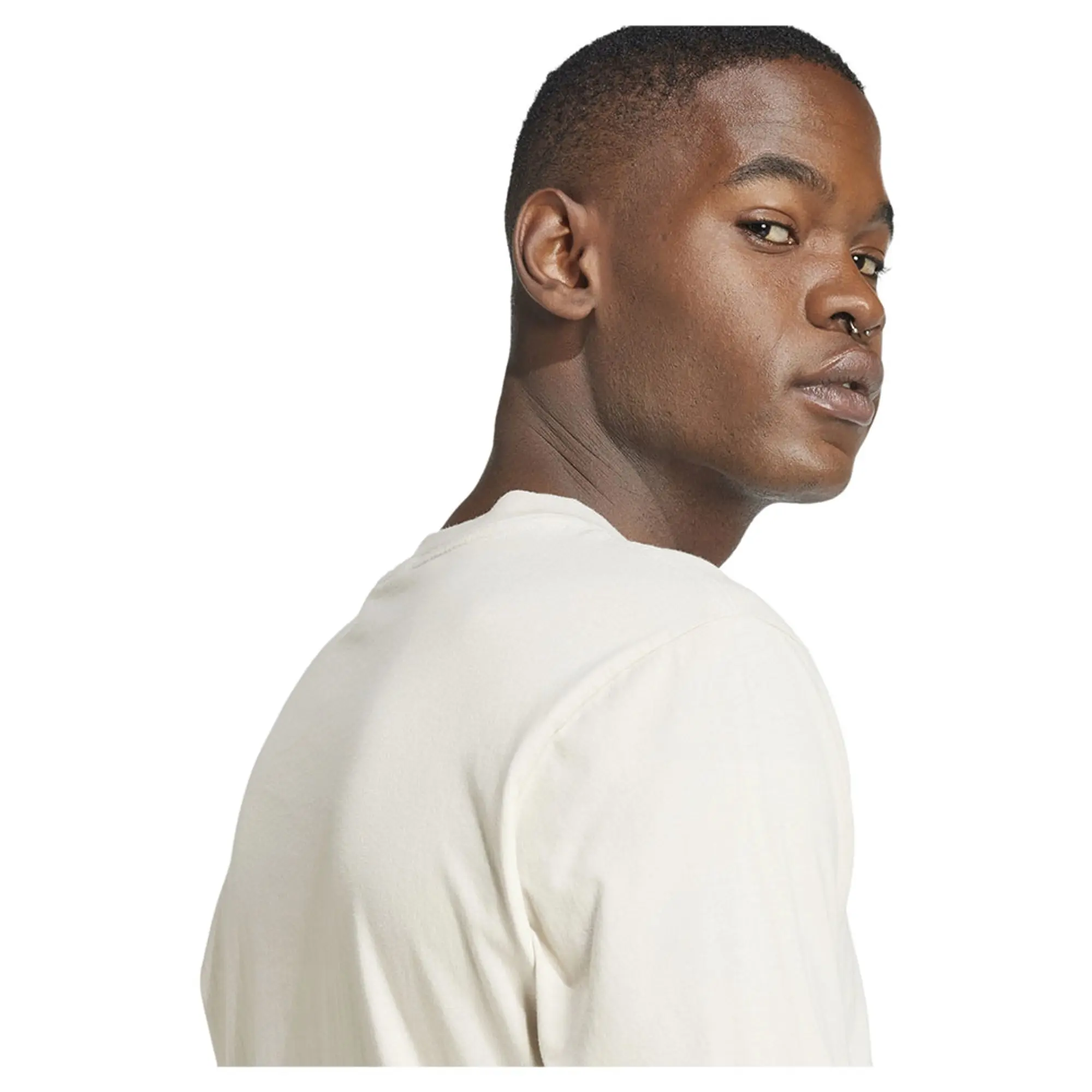 adidas    men's T shirt in Beige