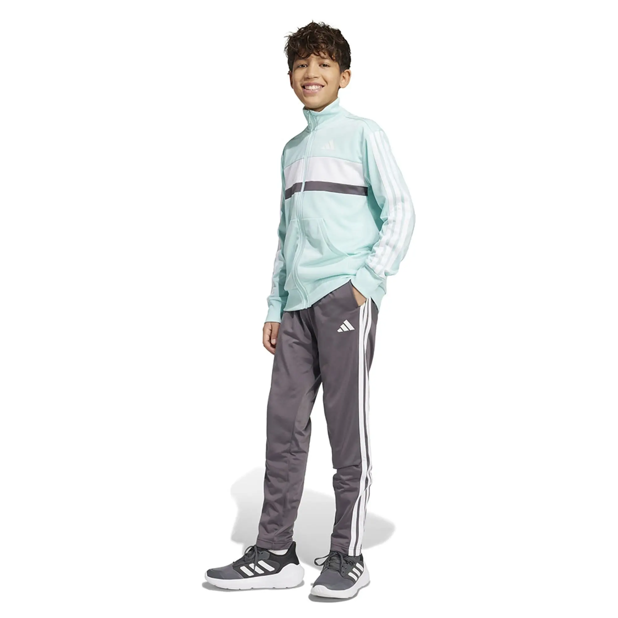 Adidas Seasonal Essentials Tiberio 3 Stripes Tricot Tracksuit