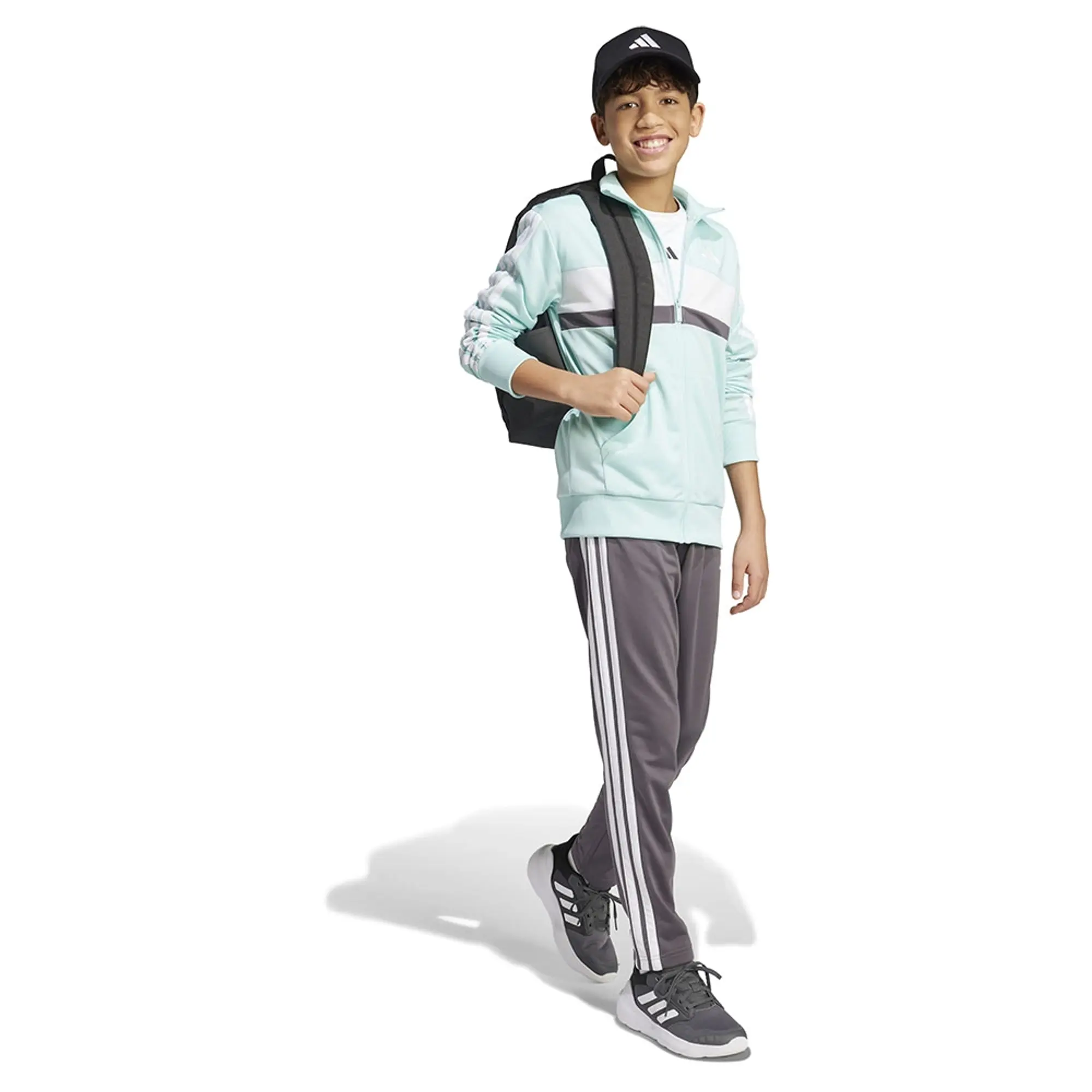 Adidas Seasonal Essentials Tiberio 3 Stripes Tricot Tracksuit